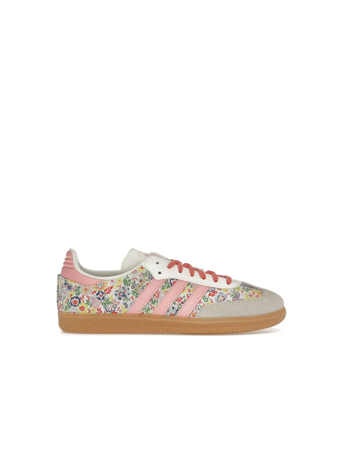 Детские Кроссовки с Вышитым Цветочным Принтом Adidas Samba OG — изображение 1 из 4, белый