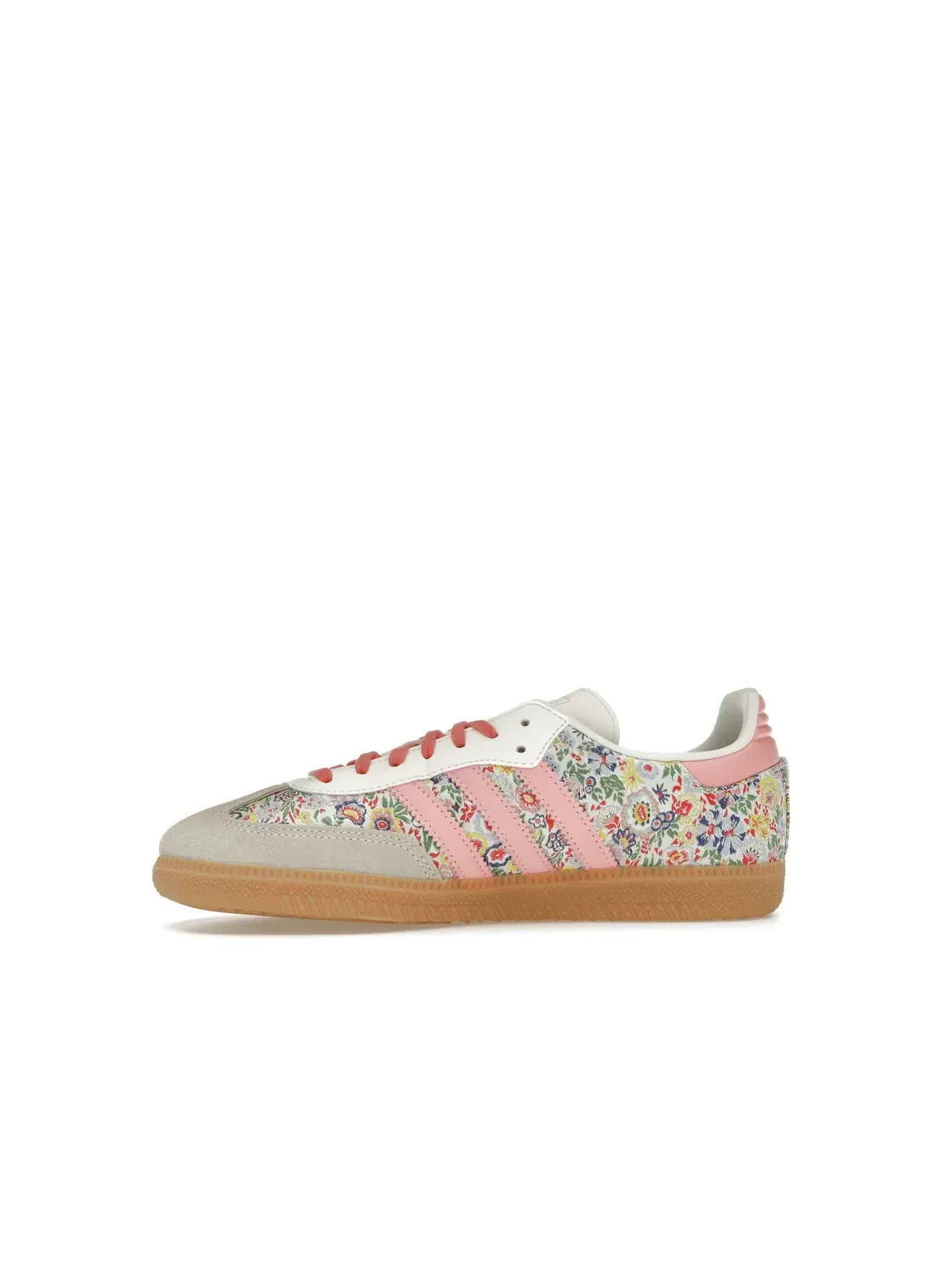 Детские Кроссовки с Вышитым Цветочным Принтом Adidas Samba OG — изображение 3 из 4, белый