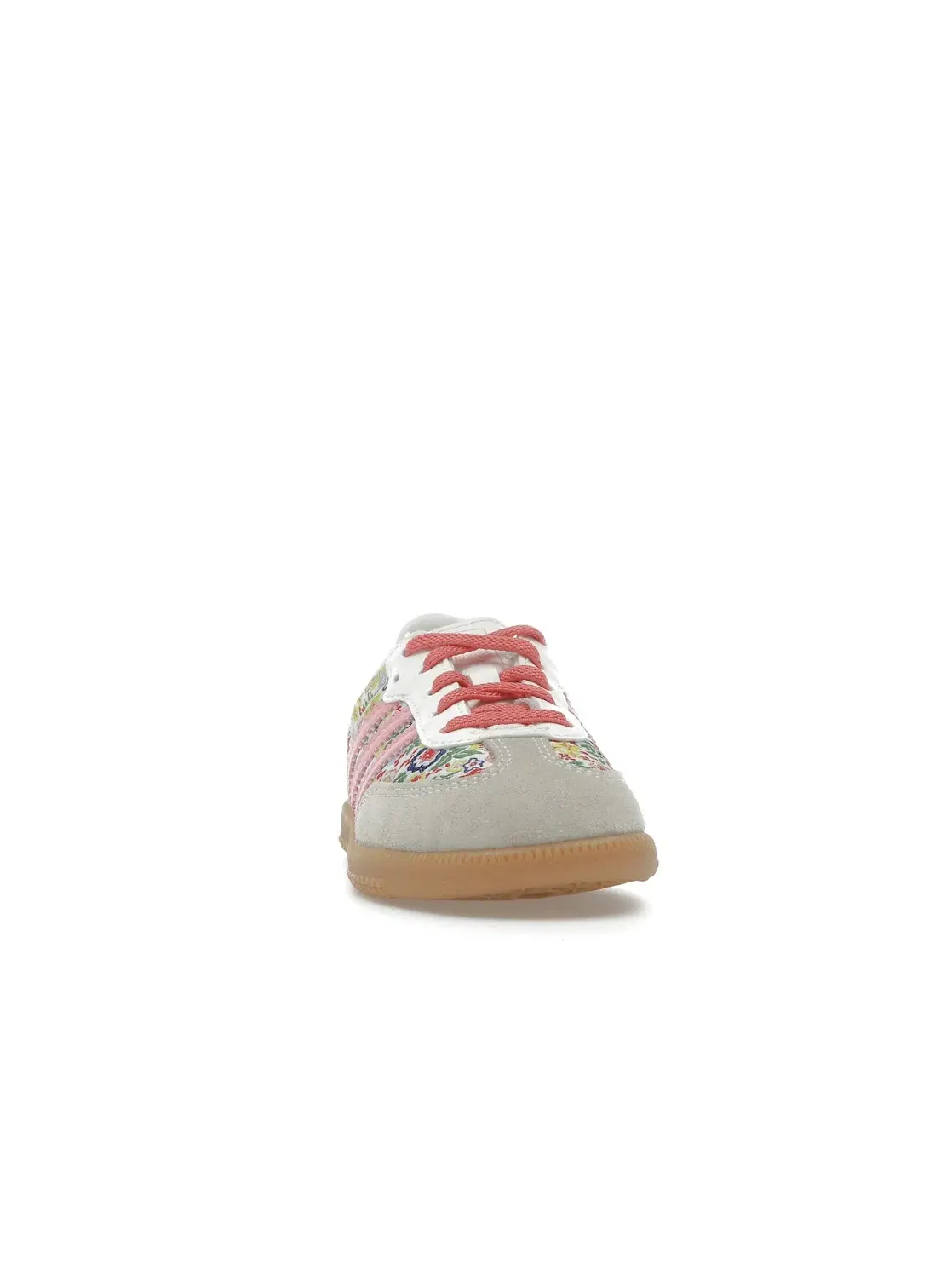 Детские кроссовки с цветочной вышивкой Adidas Samba OG — изображение 2 из 4, белый