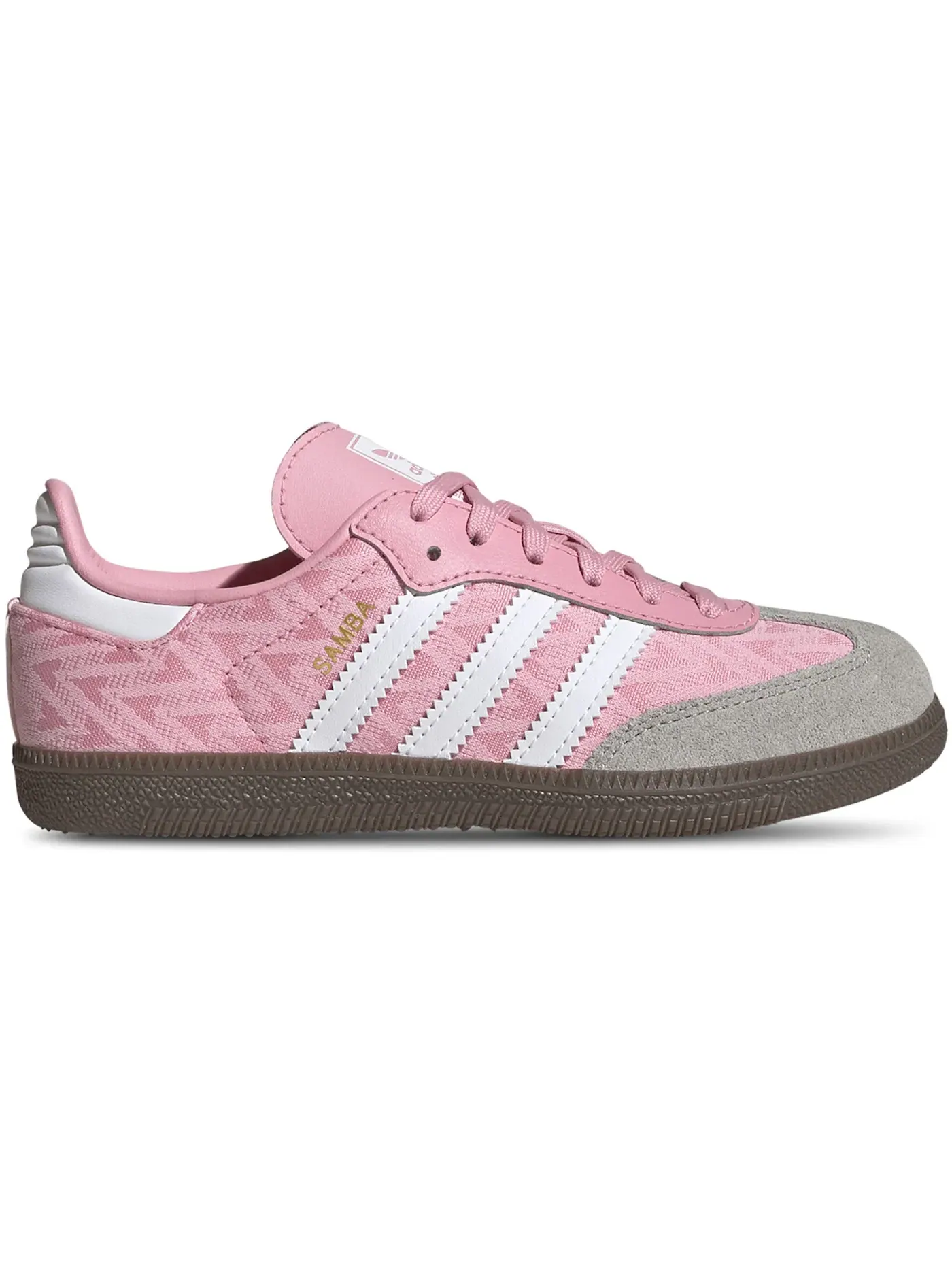Детские кроссовки Lifestyle Adidas Samba OG — изображение 1 из 1, светлый розовый/белый
