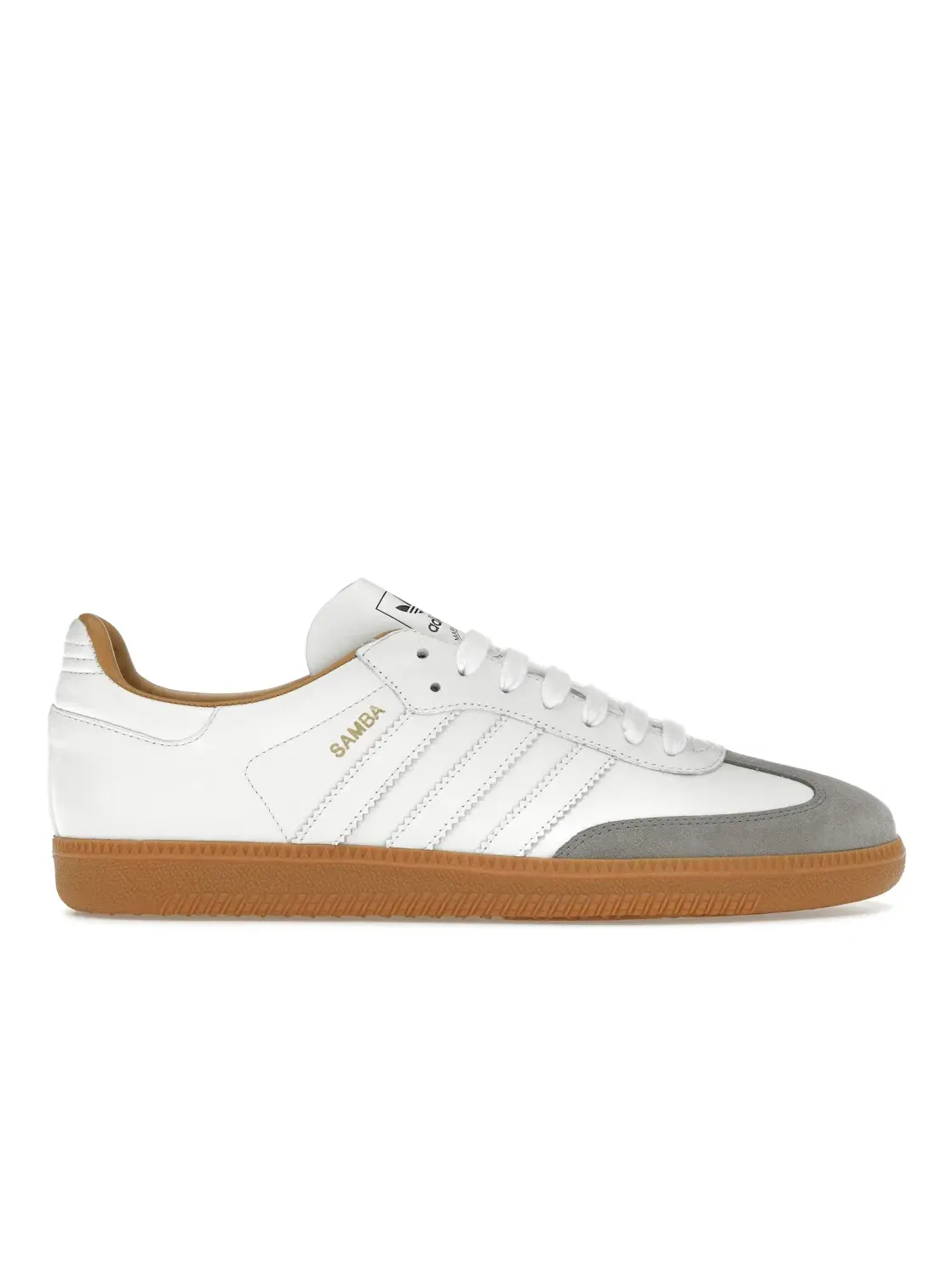 Мужские кроссовки Lifestyle Adidas Samba OG — изображение 1 из 4, белый/черный