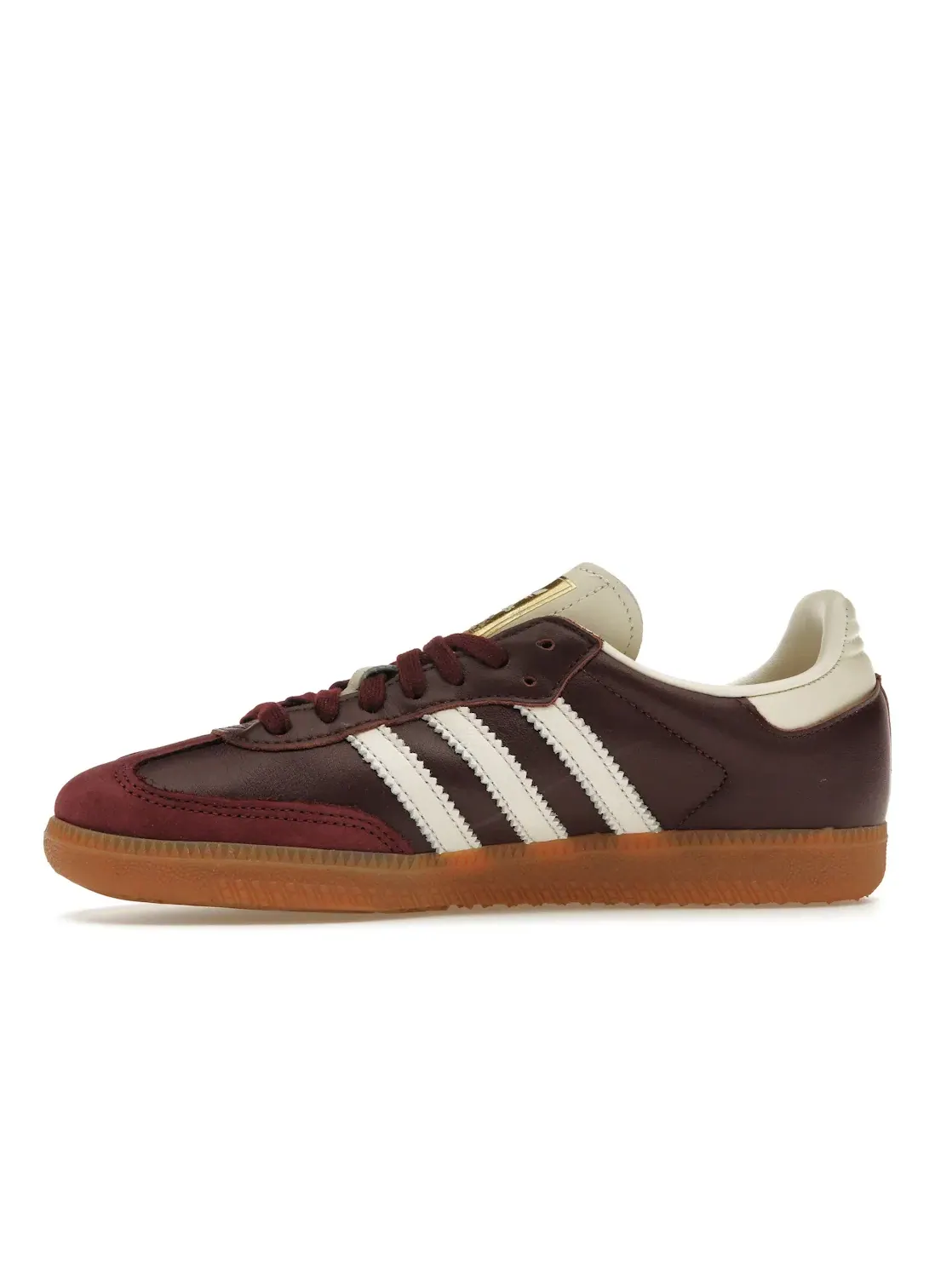 Женские кроссовки замшево-кожаные Samba OG Adidas — изображение 3 из 4