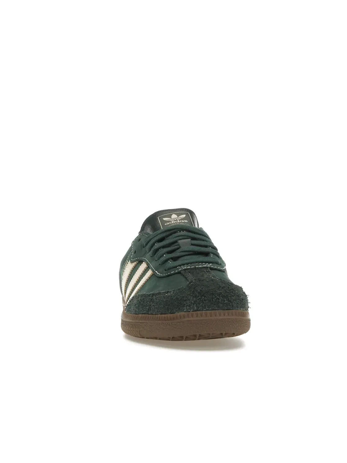 Женские кроссовки с замшевыми вставками Adidas Samba OG — изображение 2 из 4, зеленый песочный зеленый