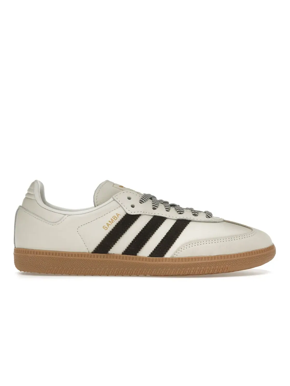 Женские кроссовки lifestyle Adidas Samba OG — изображение 1 из 4, белый темный коричневый
