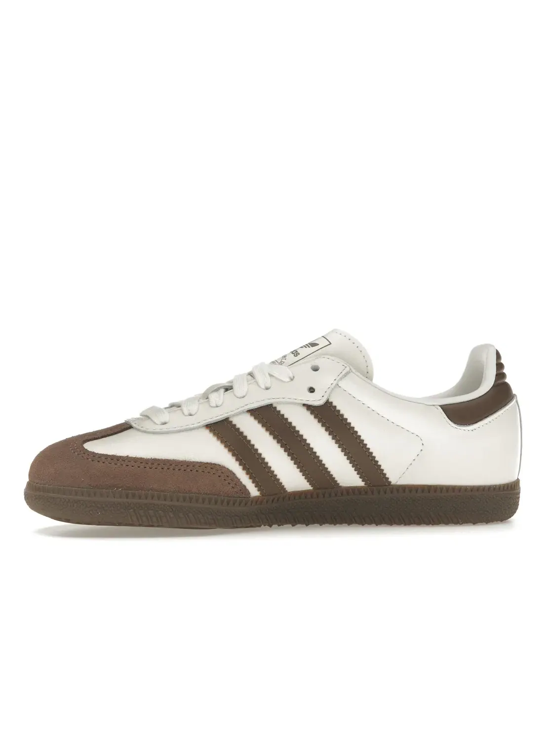 Мужские кроссовки с замшевым и кожаным верхом Adidas Samba OG — изображение 3 из 4, белый