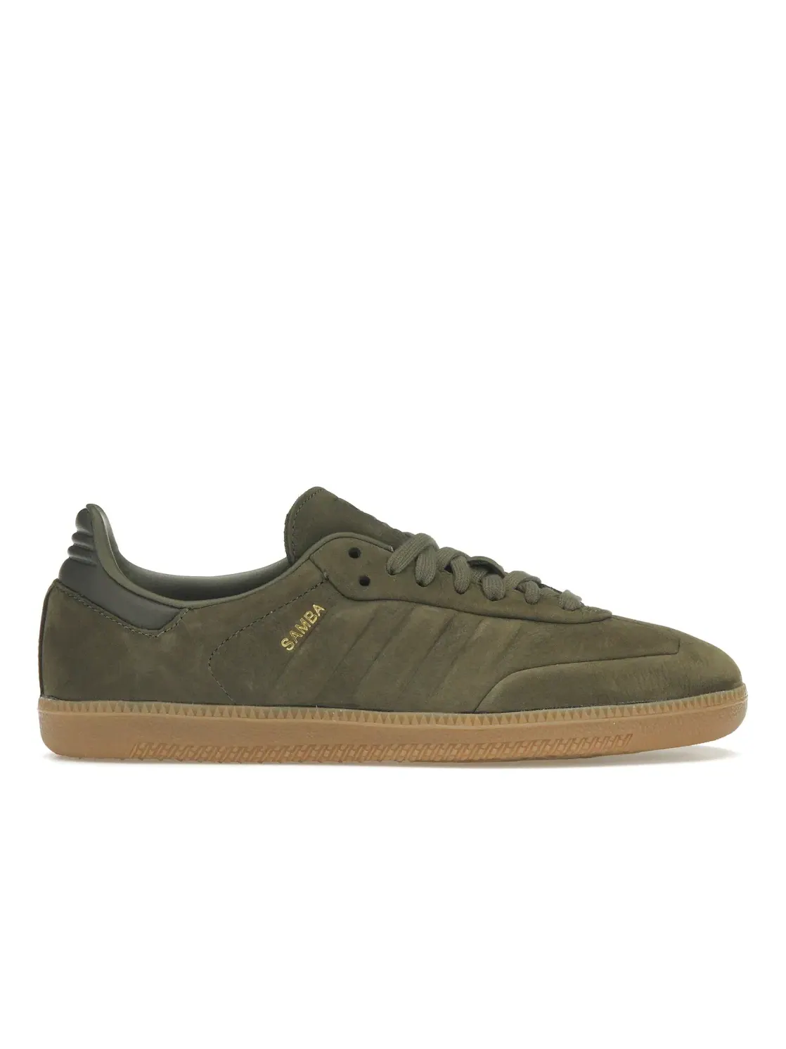 Мужские кроссовки Lifestyle Adidas Samba OG — изображение 1 из 4, оливковый/оливковый
