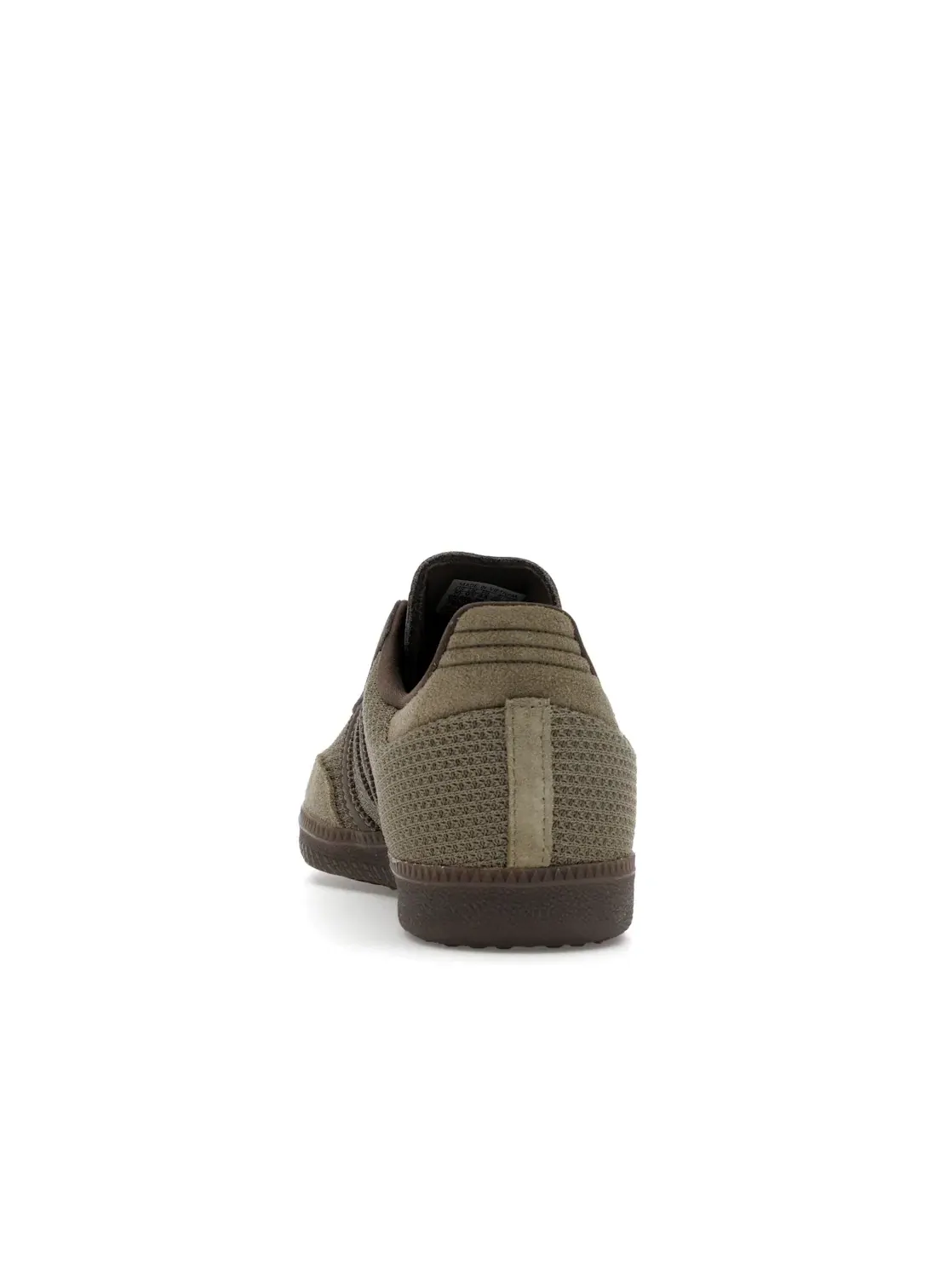 Мужские кроссовки с замшевыми вставками Adidas Samba OG — изображение 4 из 4, зеленый коричневый