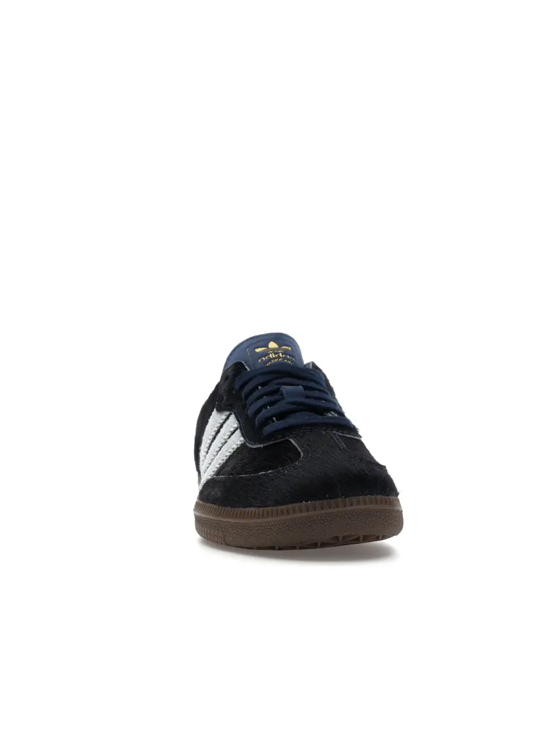 Женские кроссовки с отделкой из пони-хера Adidas Samba OG — изображение 2 из 4, индиго/прозрачный/синий