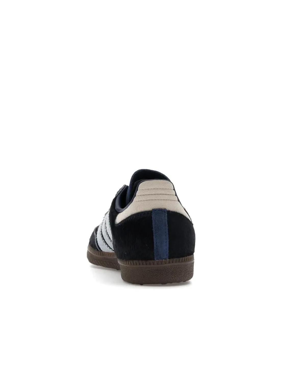 Женские кроссовки с отделкой из пони-хера Adidas Samba OG — изображение 4 из 4, индиго/прозрачный/синий