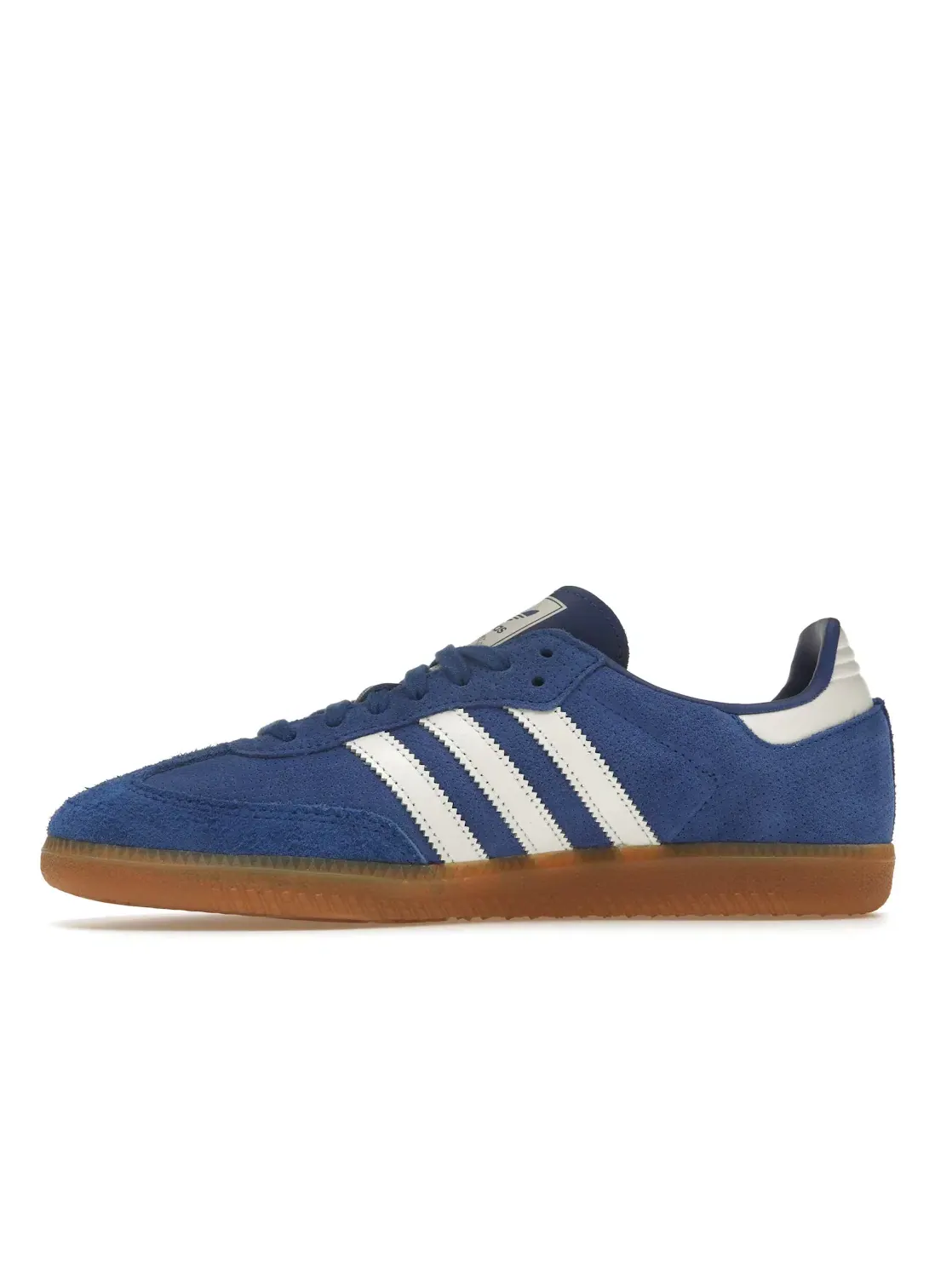Мужские кроссовки с замшевым верхом Adidas Samba OG — изображение 3 из 4, синий/белый
