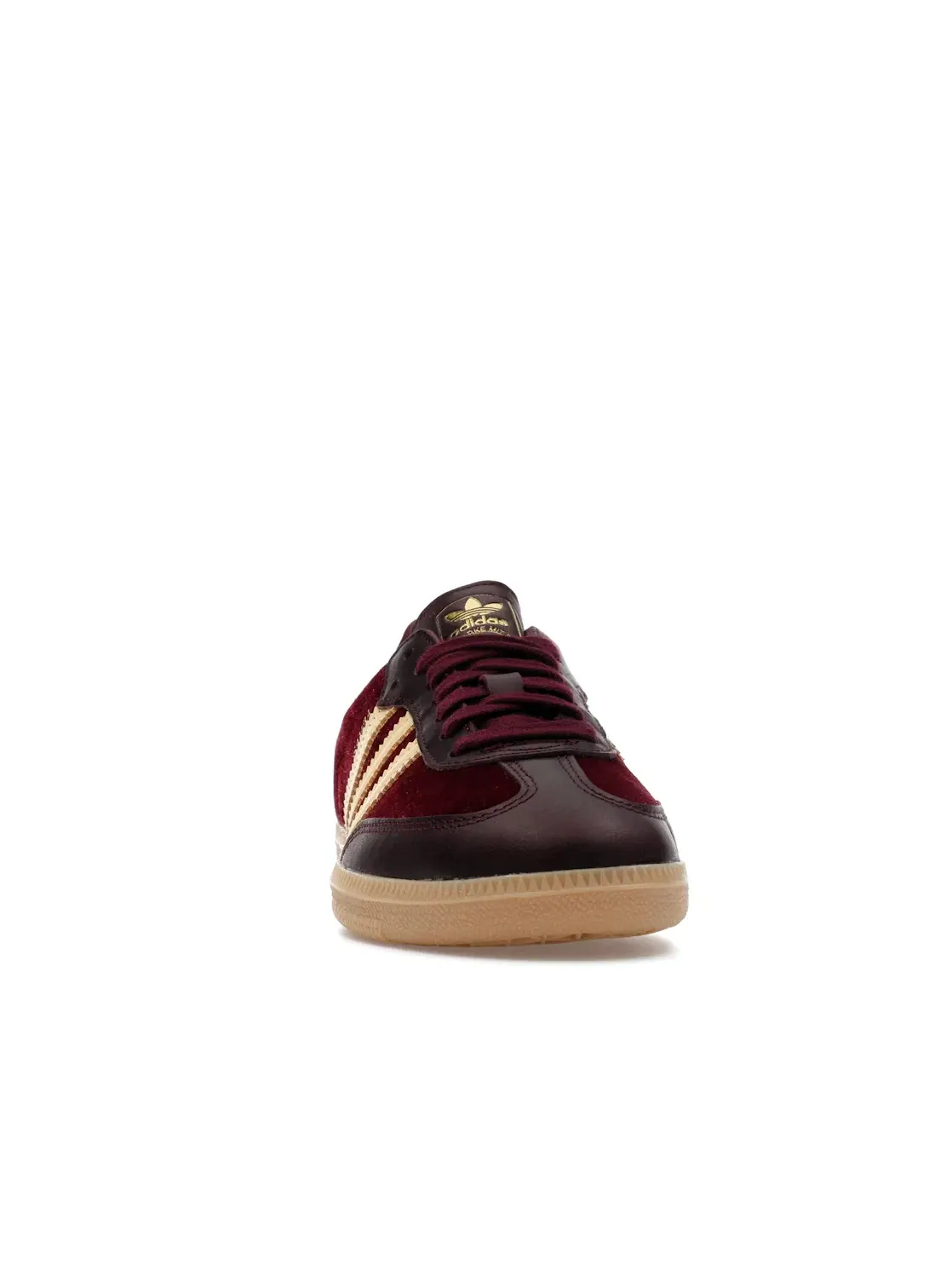 Женские кроссовки с велюровой отделкой Adidas Samba OG — изображение 2 из 4, красный
