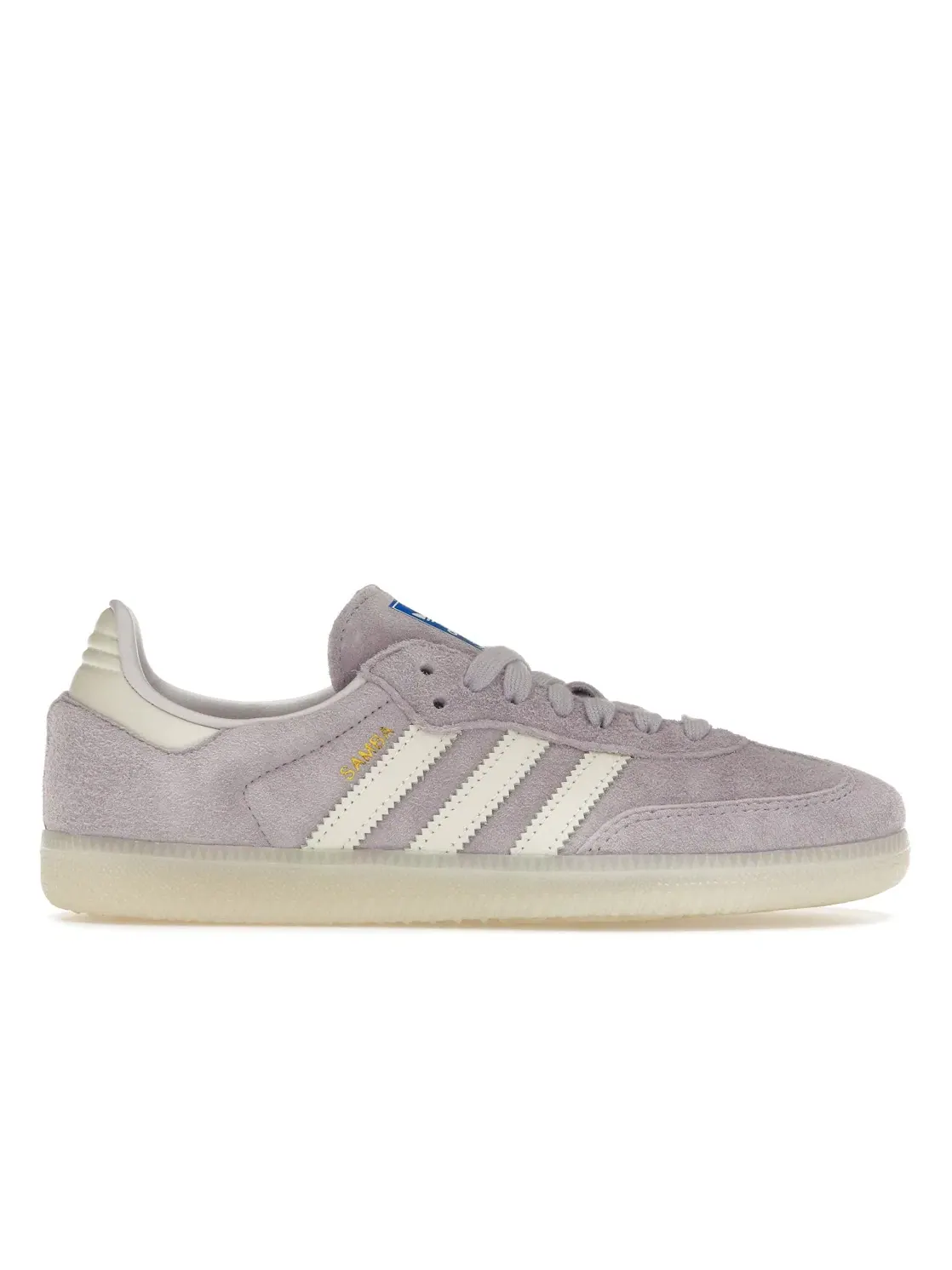 Мужские кроссовки с замшевым верхом Adidas Samba OG — изображение 1 из 4, серебристый/белый/белый