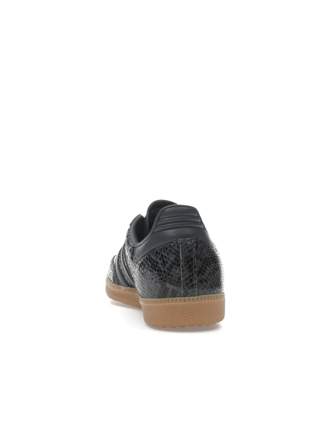 Женские кроссовки с фактурой змеиной кожи Adidas Samba OG — изображение 4 из 4, черный/серый