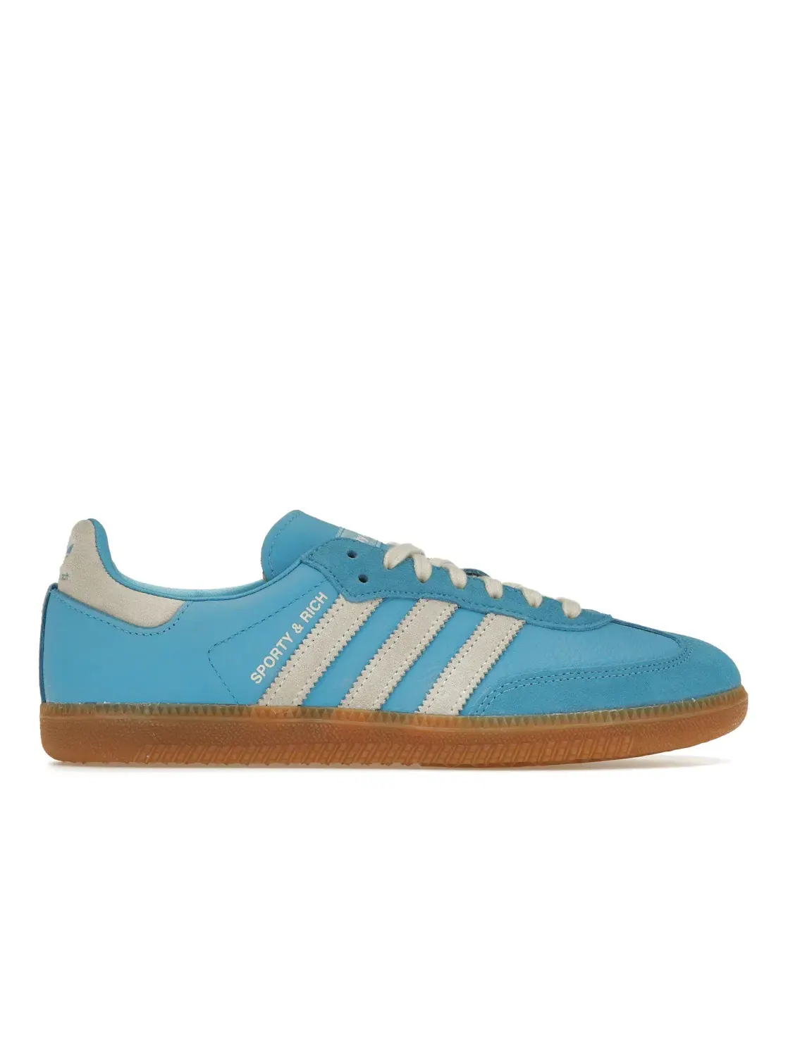 Мужские кроссовки с замшевым верхом Adidas Samba OG — изображение 1 из 4, синий/кремовый белый
