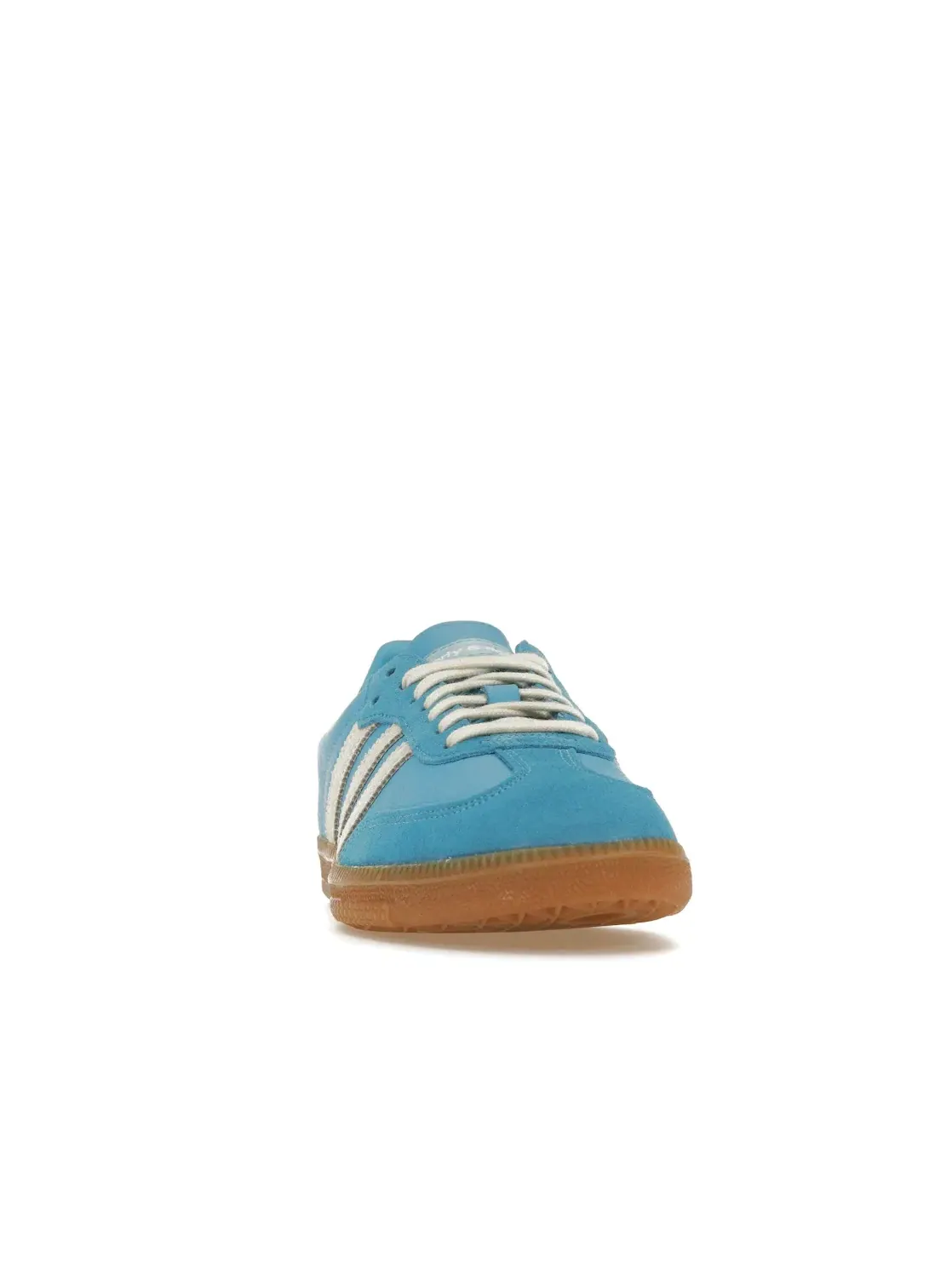 Мужские кроссовки с замшевым верхом Adidas Samba OG — изображение 2 из 4, синий/кремовый белый