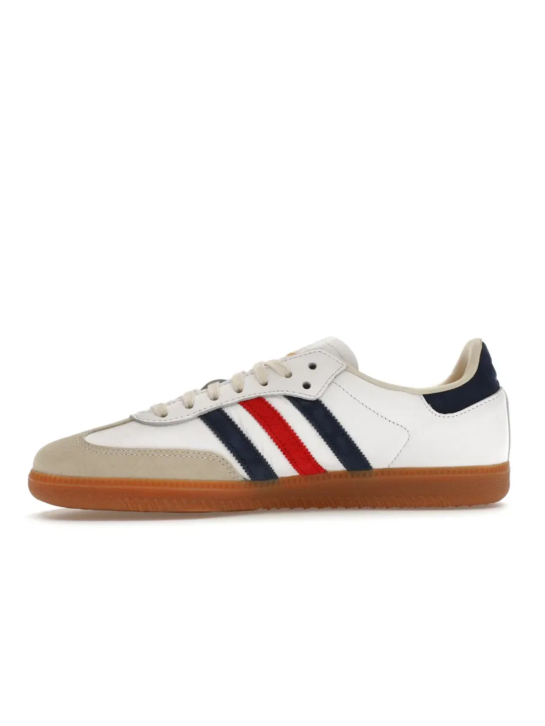 Мужские кроссовки с замшевыми вставками Adidas Samba OG — изображение 3 из 4, белый/индиго/красный