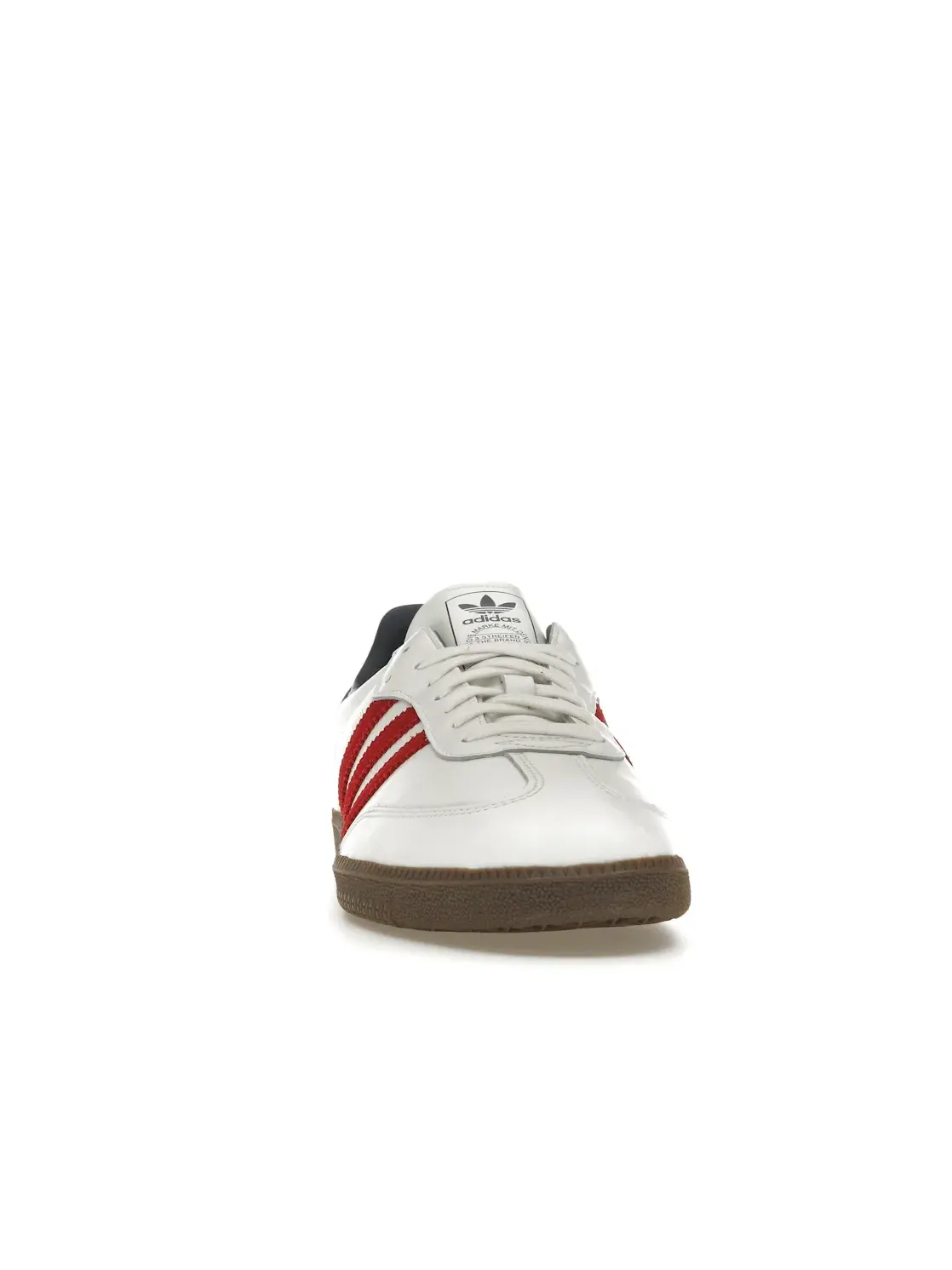 Мужские кроссовки для активного отдыха с классическим дизайном Adidas Samba OG — изображение 2 из 4, белый/красный/индиго