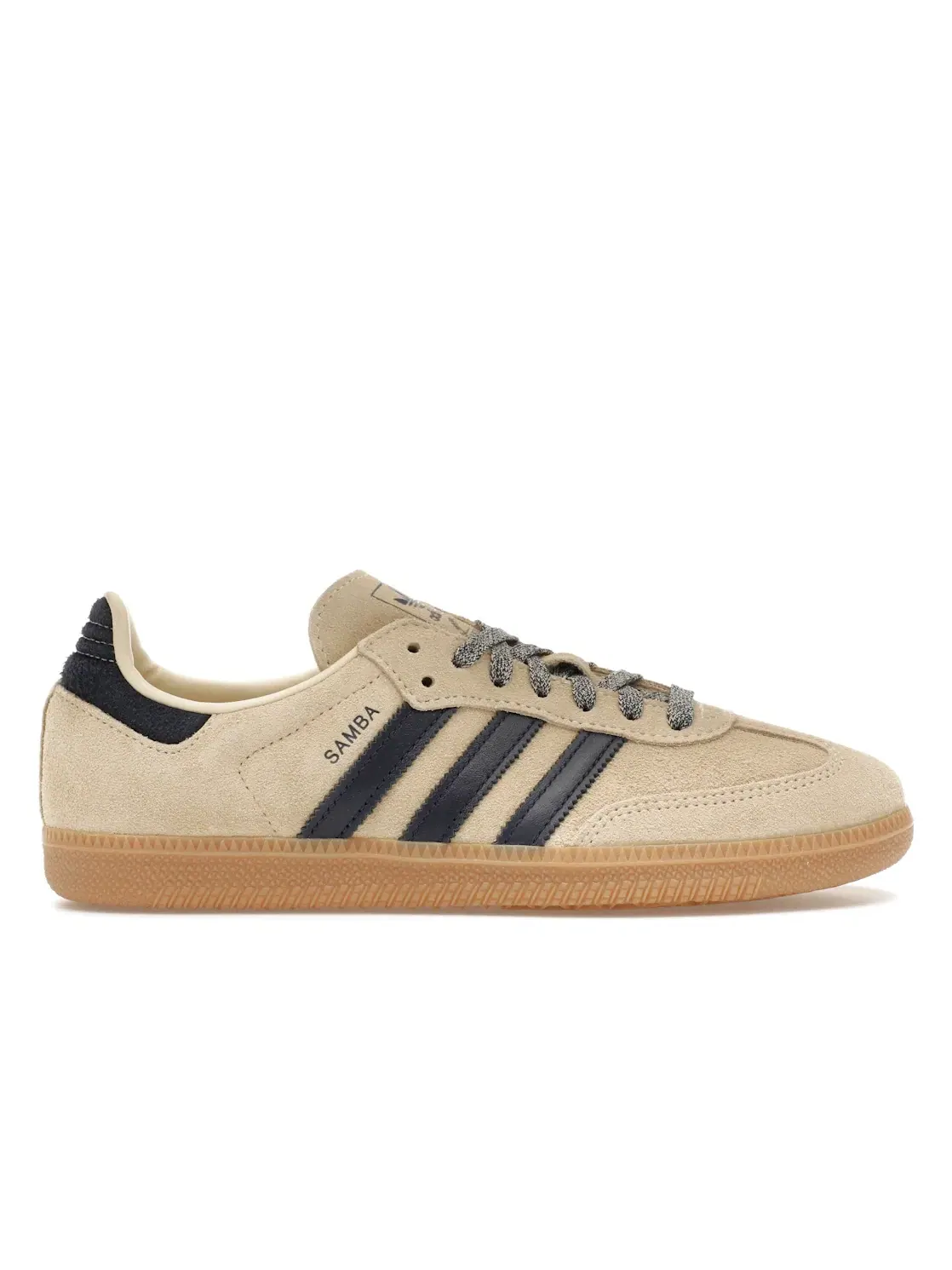 Мужские кроссовки Lifestyle Adidas Samba OG — изображение 1 из 4, индиго/золотистый