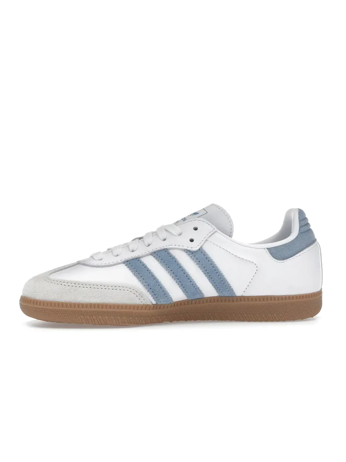 Женские кроссовки для повседневной носки Adidas Samba OG — изображение 3 из 4, белый//синий
