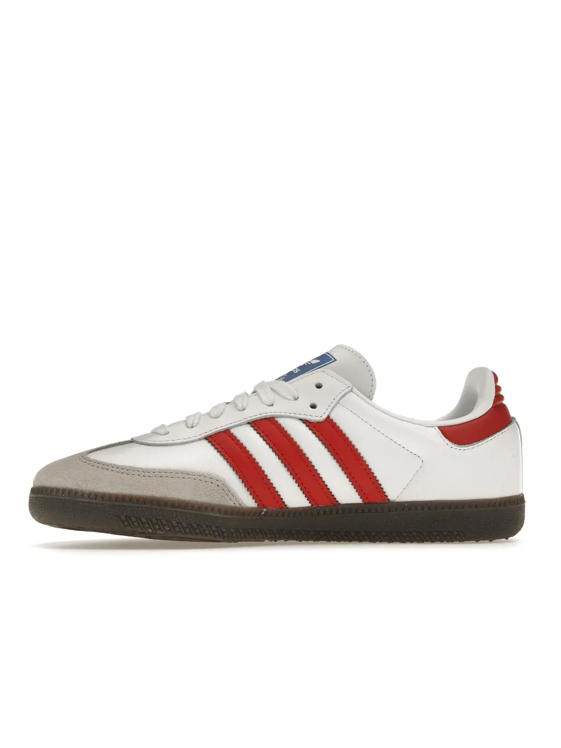 Мужские кроссовки Lifestyle с замшевыми накладками Adidas Samba OG — изображение 3 из 4, белый