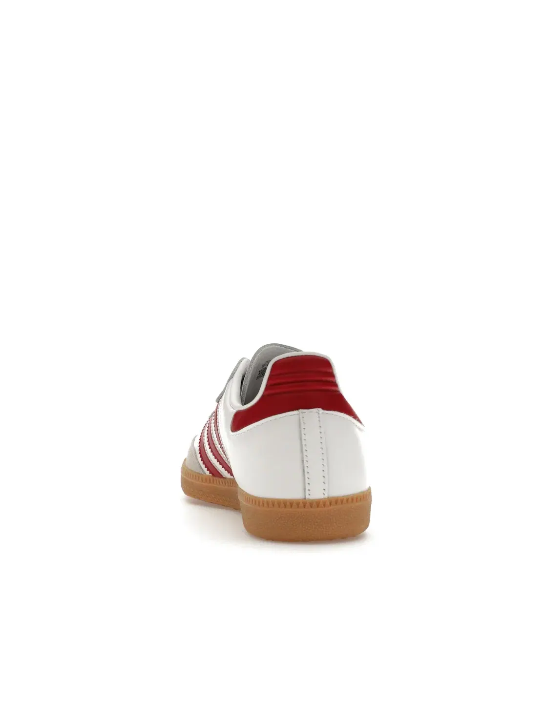 Мужские кроссовки с классическим дизайном Adidas Samba OG — изображение 4 из 4, белый/бордовый