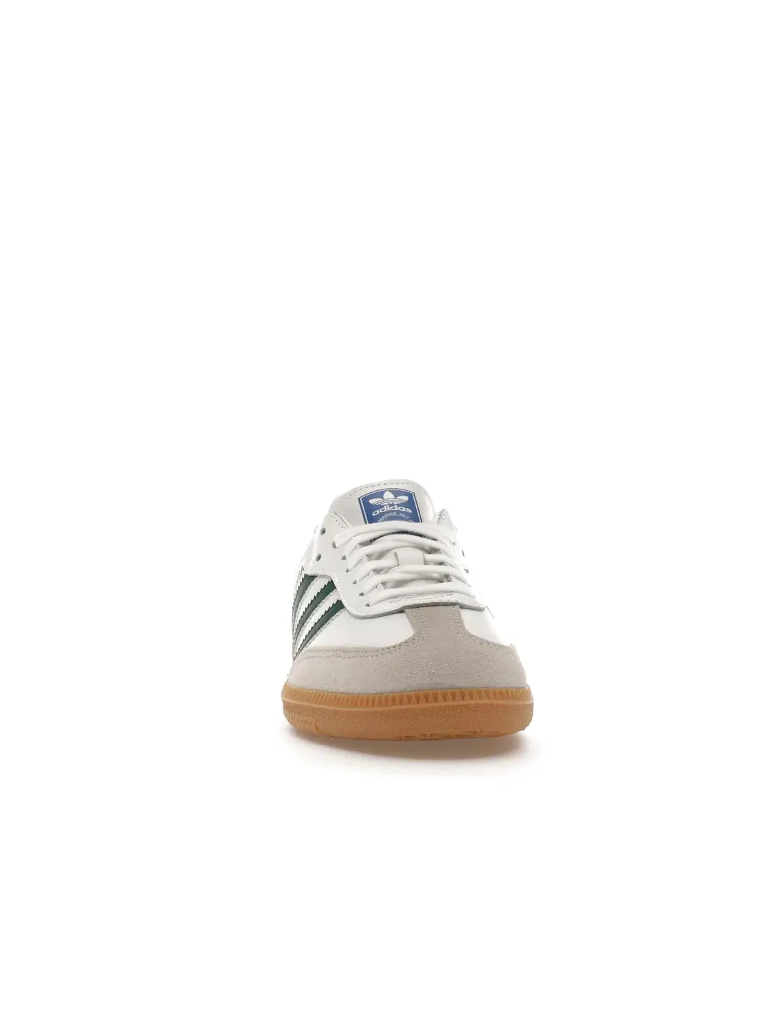 Детские кроссовки Lifestyle Adidas Samba OG — изображение 2 из 4, белый/зеленый