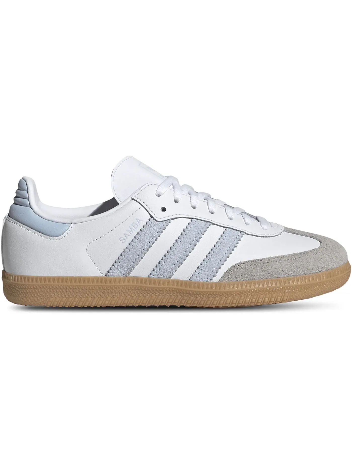 Детские кроссовки с замшевыми вставками Adidas Samba OG — изображение 1 из 1, белый