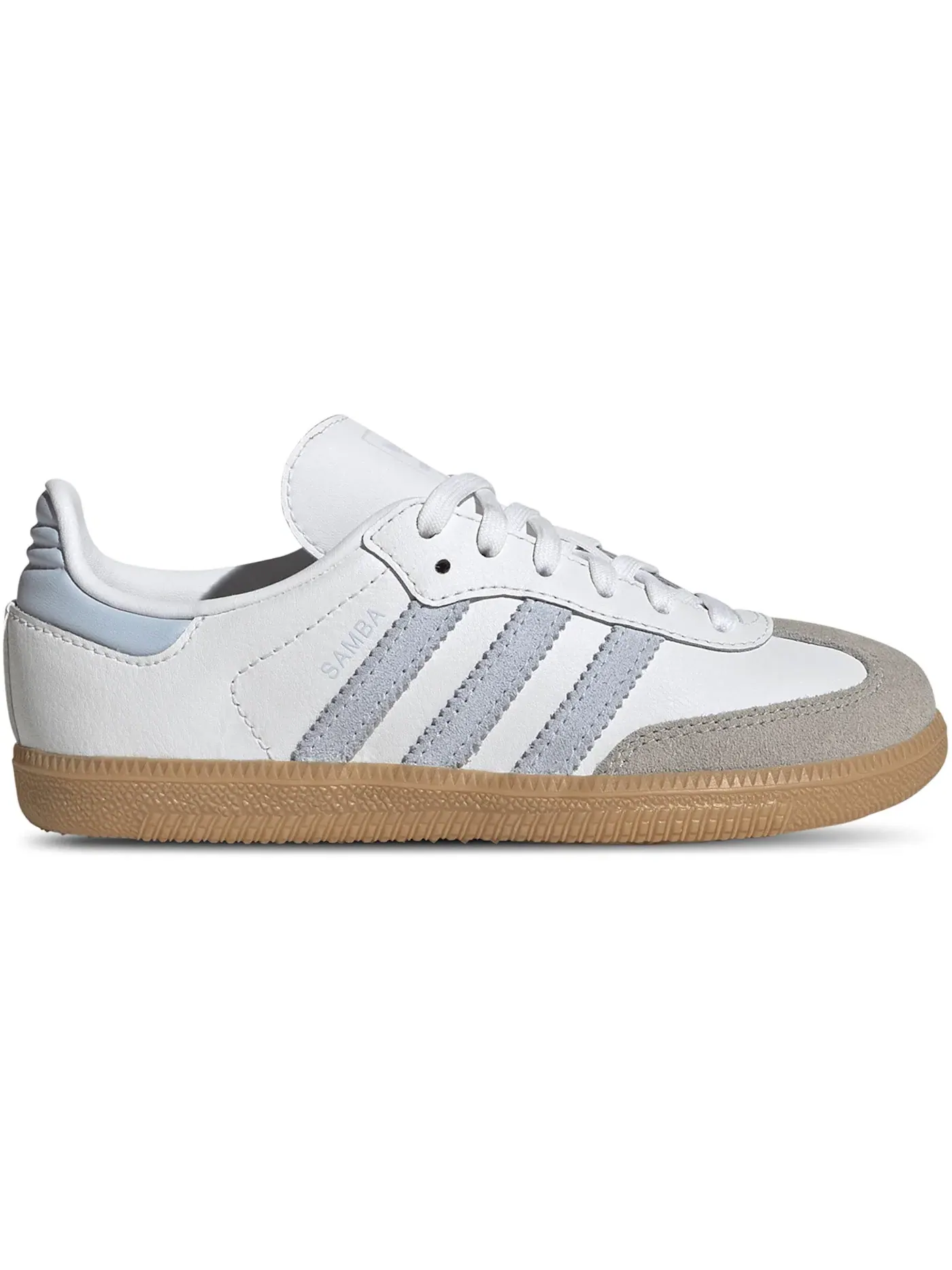 Детские кроссовки Lifestyle с замшевыми вставками Adidas Samba OG — изображение 1 из 1, белый
