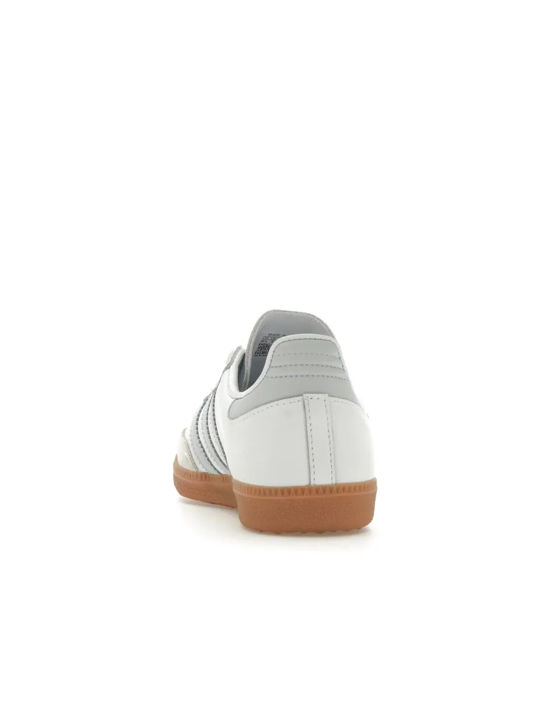 Женские кроссовки для повседневной носки Adidas Samba OG — изображение 4 из 4, белый/синий/белый