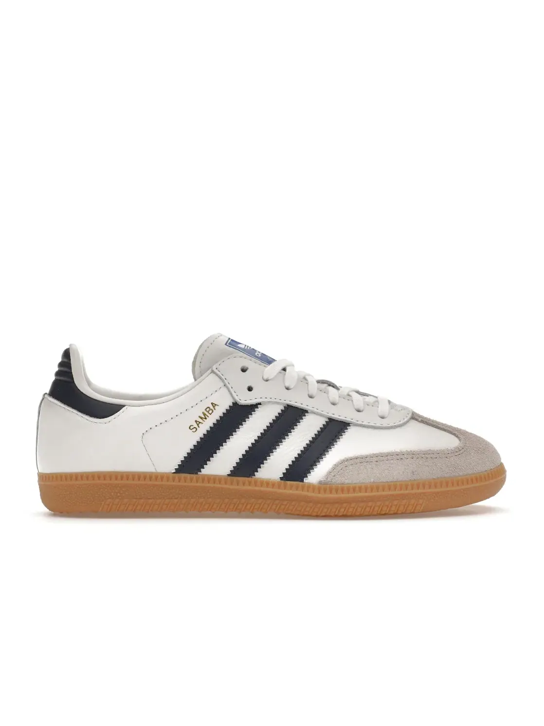 Детские кроссовки Lifestyle Adidas Samba OG — изображение 1 из 4, белый/индиго
