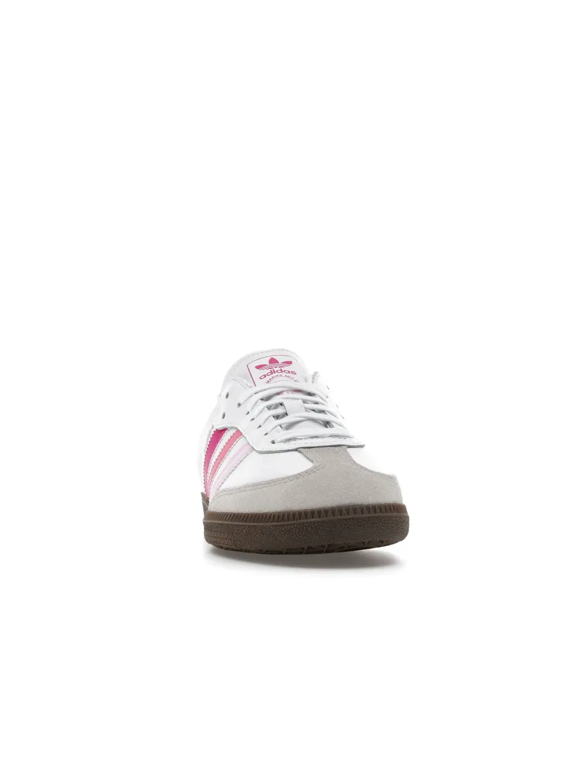Детские кроссовки Lifestyle с цветовой гаммой Adidas Samba OG — изображение 2 из 4, белый//розовый