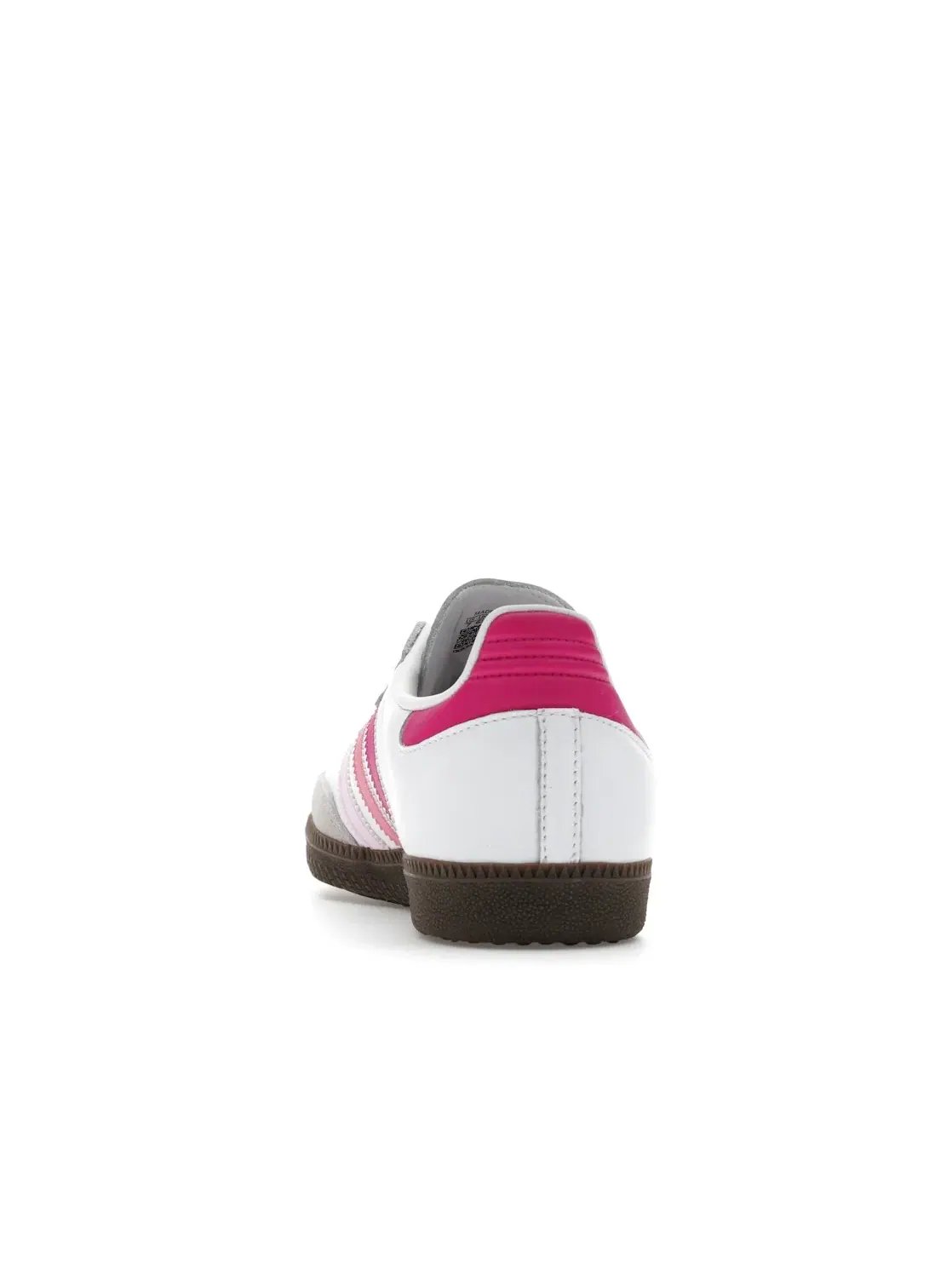 Детские кроссовки Lifestyle с цветовой гаммой Adidas Samba OG — изображение 4 из 4, белый//розовый