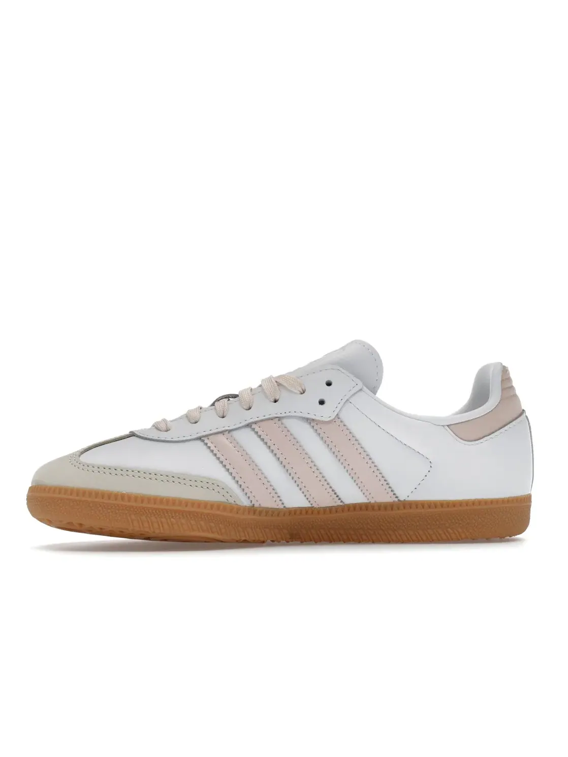 Женские кроссовки lifestyle Adidas Samba OG — изображение 3 из 4, белый/розовый