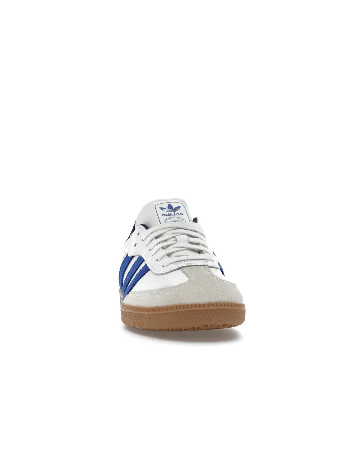 Мужские кроссовки Lifestyle с контрастным дизайном Adidas Samba OG — изображение 2 из 4, белый/синий/индиго
