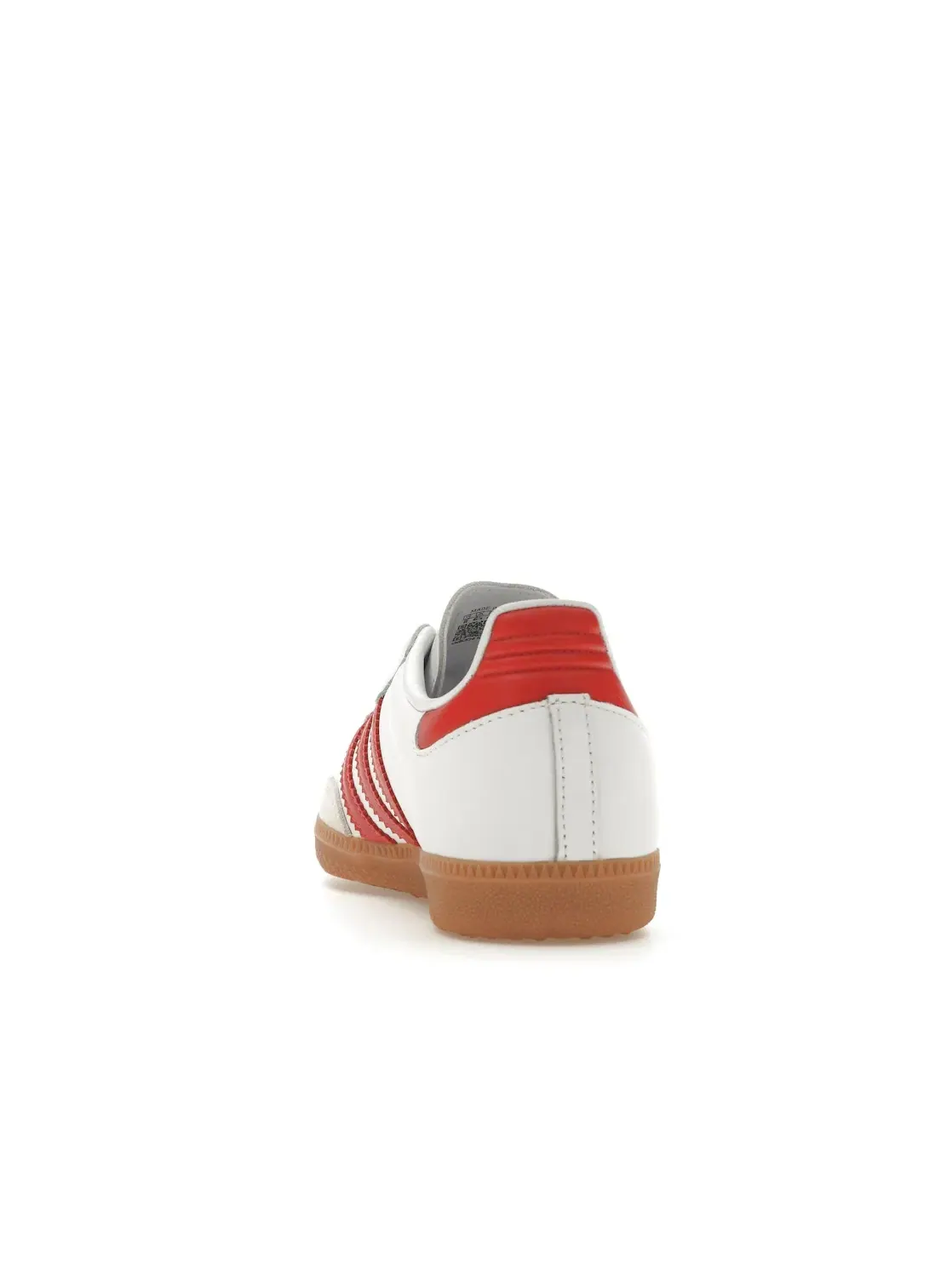 Женские кроссовки с T-toe накладкой Adidas Samba OG — изображение 4 из 4, белый красный белый