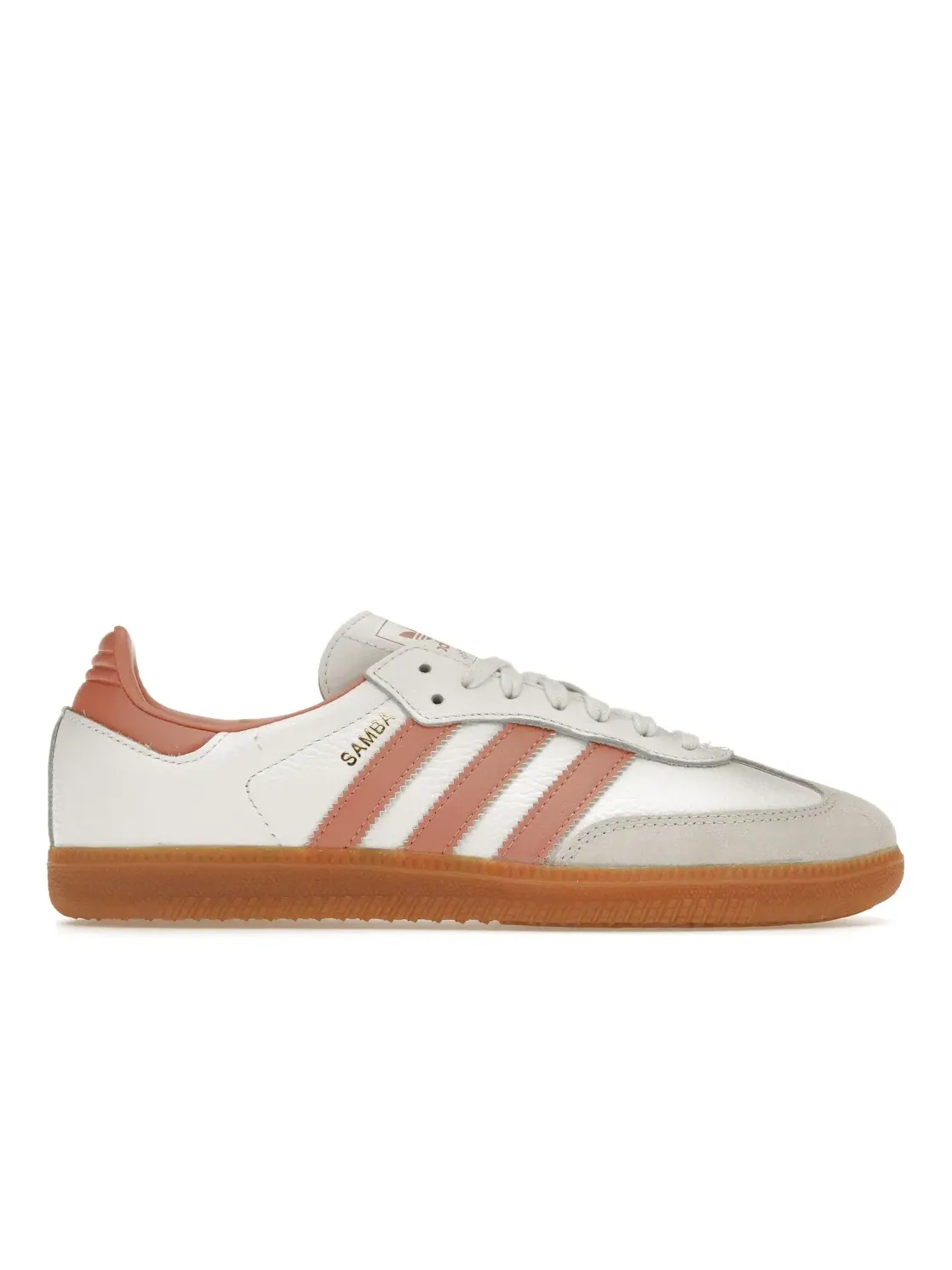 Женские кроссовки с замшевыми вставками Adidas Samba OG — изображение 1 из 4, белый белый