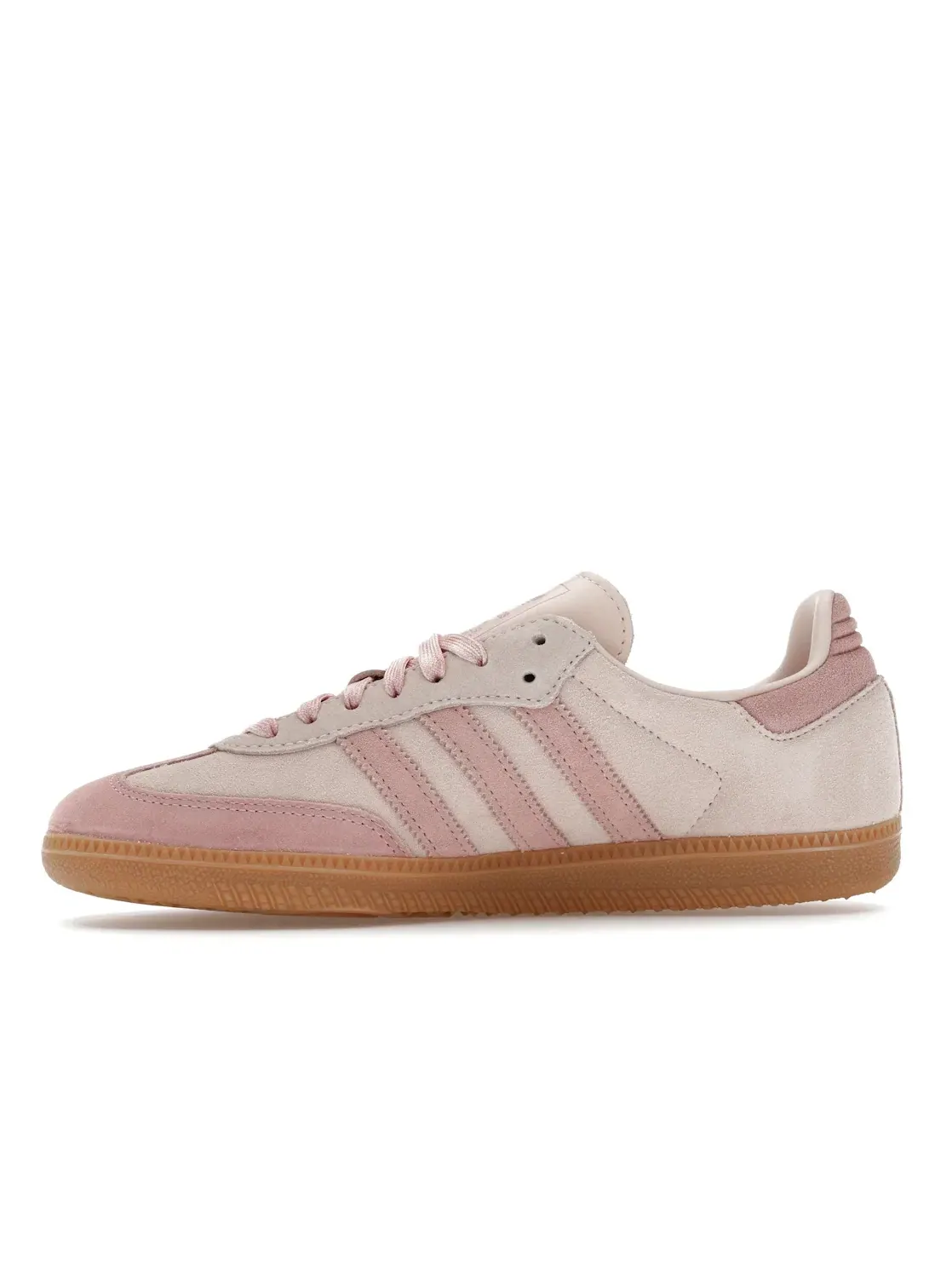 Женские кроссовки с супинатором Samba OG Adidas, Wonder Quartz Wonder Mauve Gum 3 — изображение 3 из 4