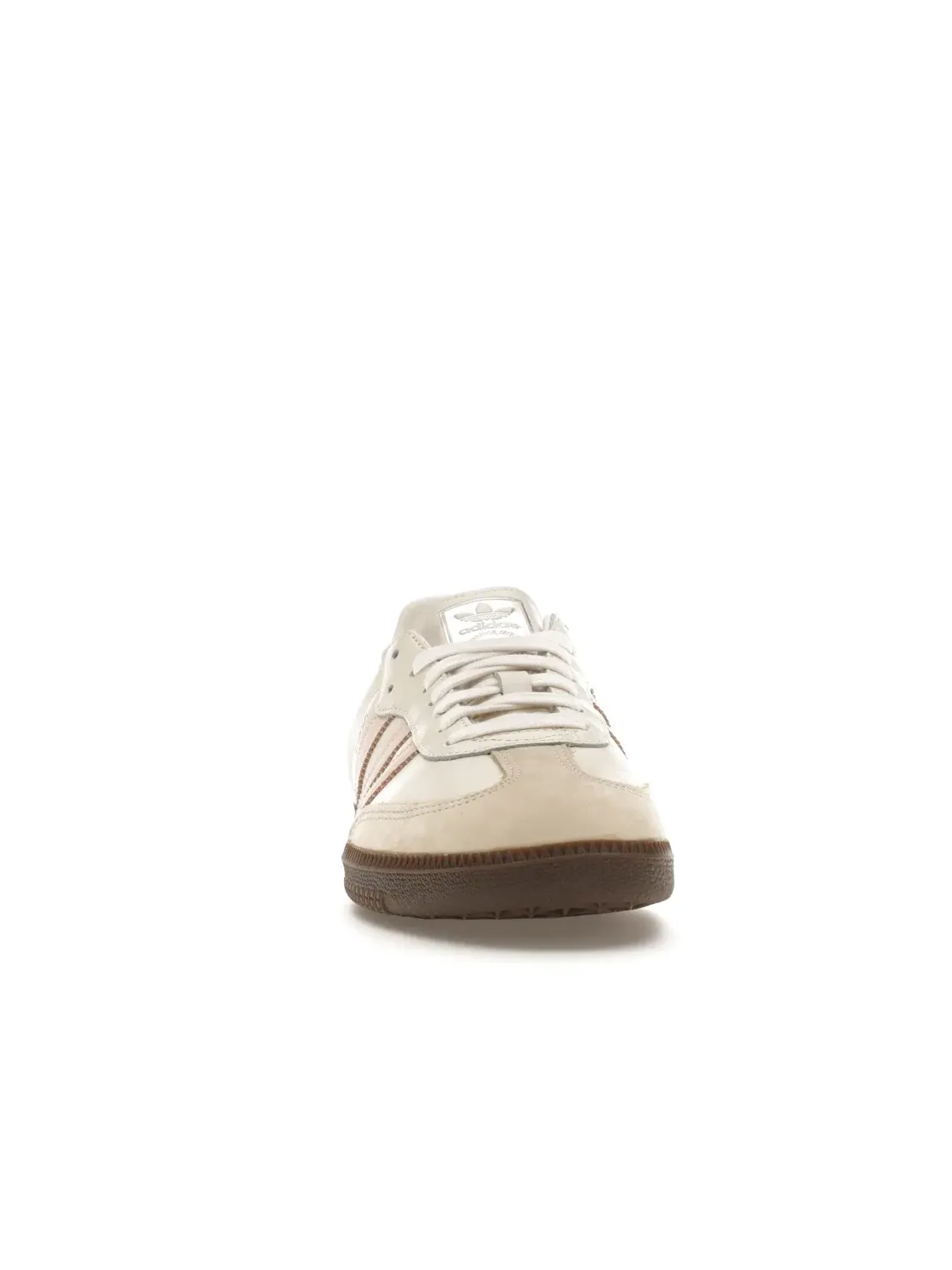 Женские кроссовки с замшевыми вставками Adidas Samba OG — изображение 2 из 4, белый