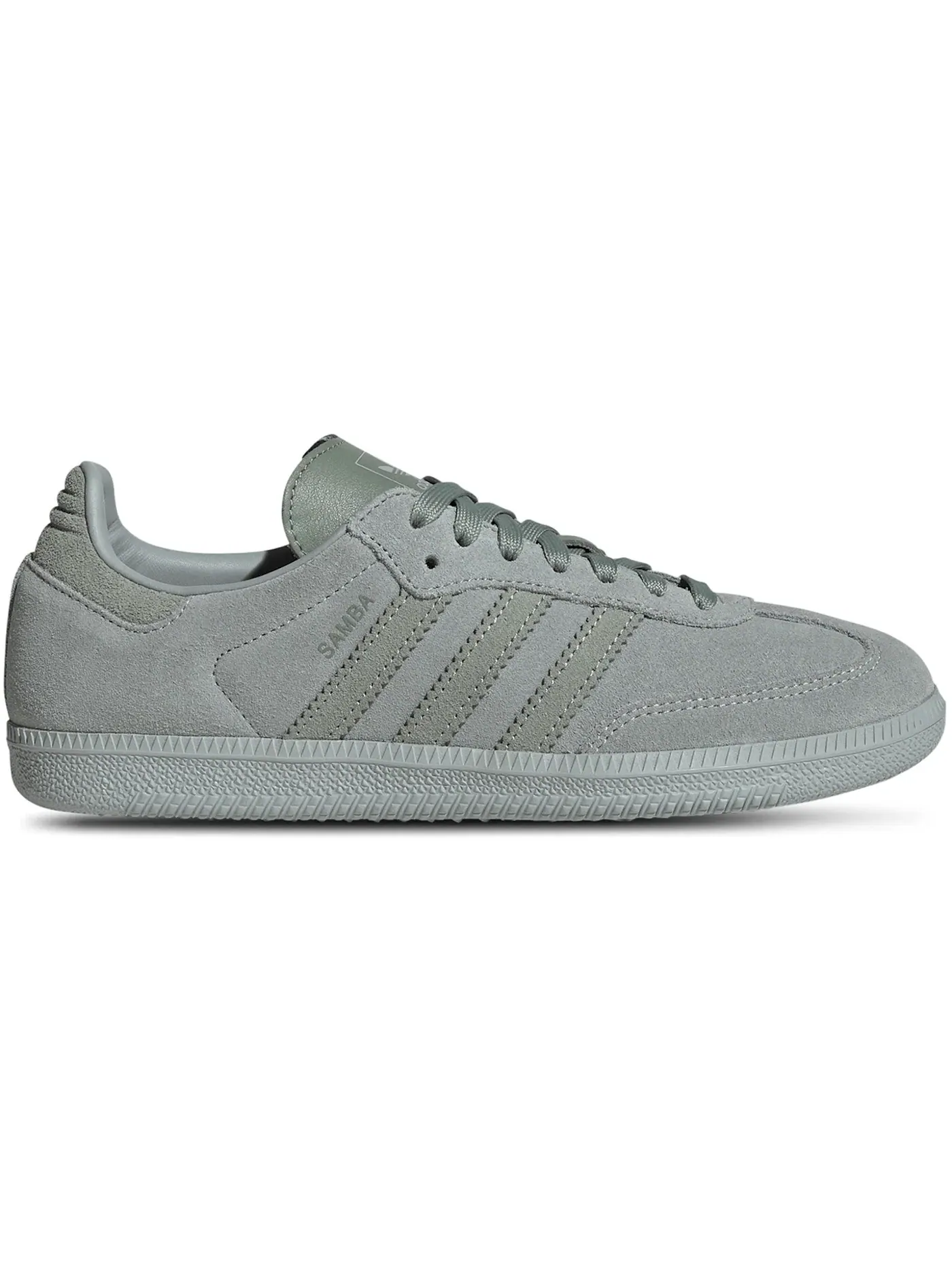 Женские кроссовки Adidas Samba OG — изображение 1 из 1, серебристый зеленый