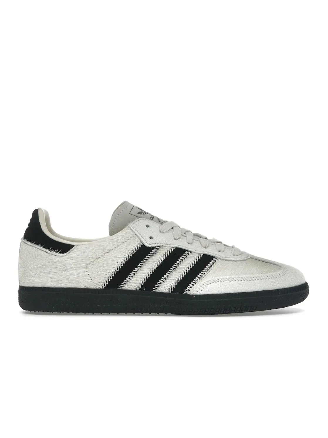 Женские кроссовки из замши с конским волосом Adidas Samba OG — изображение 1 из 4, белый черный