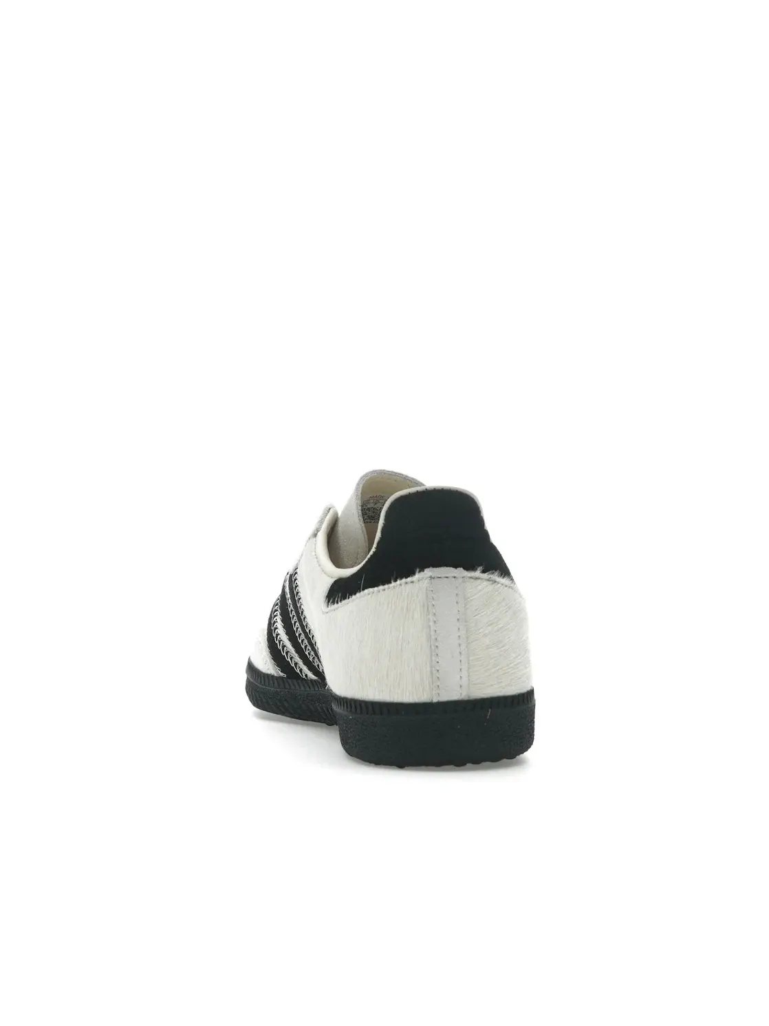 Женские кроссовки из замши с конским волосом Adidas Samba OG — изображение 4 из 4, белый черный