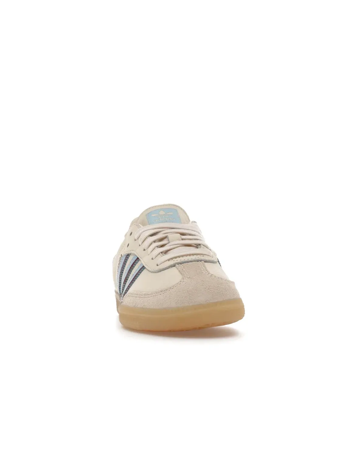 Мужские кроссовки с замшевыми вставками Adidas Samba OG — изображение 2 из 4, белый прозрачный красный