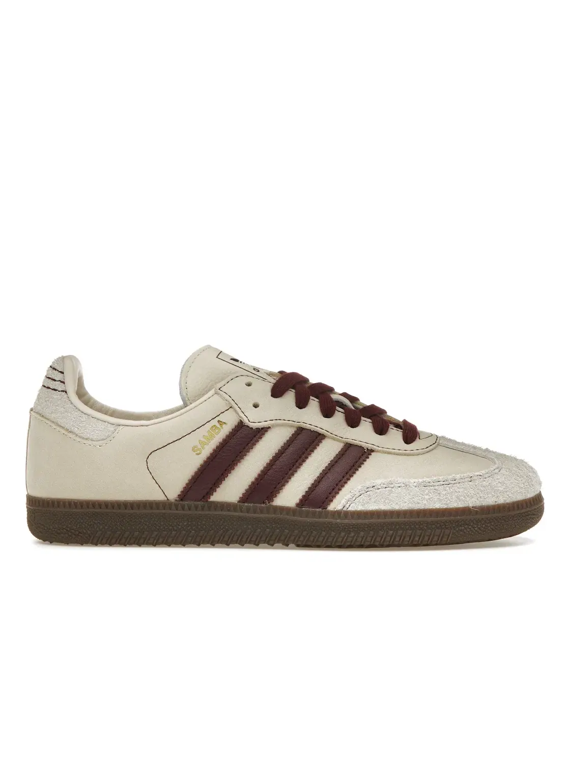 Женский кед Lifestyle Adidas Samba OG — изображение 1 из 4, белый//серый