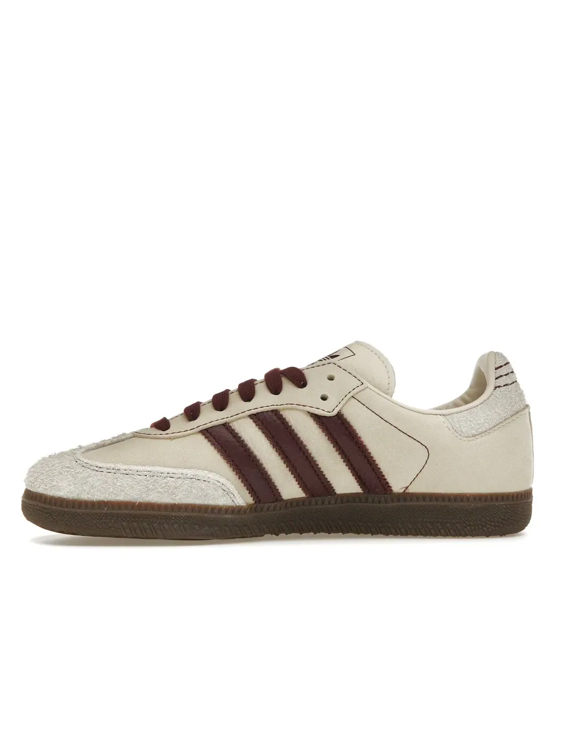 Женский кед Lifestyle Adidas Samba OG — изображение 3 из 4, белый//серый