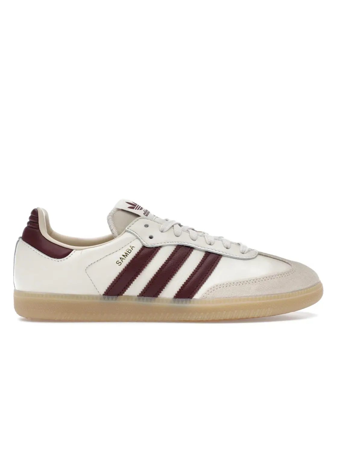 Мужские кроссовки Lifestyle с замшевыми вставками Adidas Samba OG — изображение 1 из 4, белый/красный