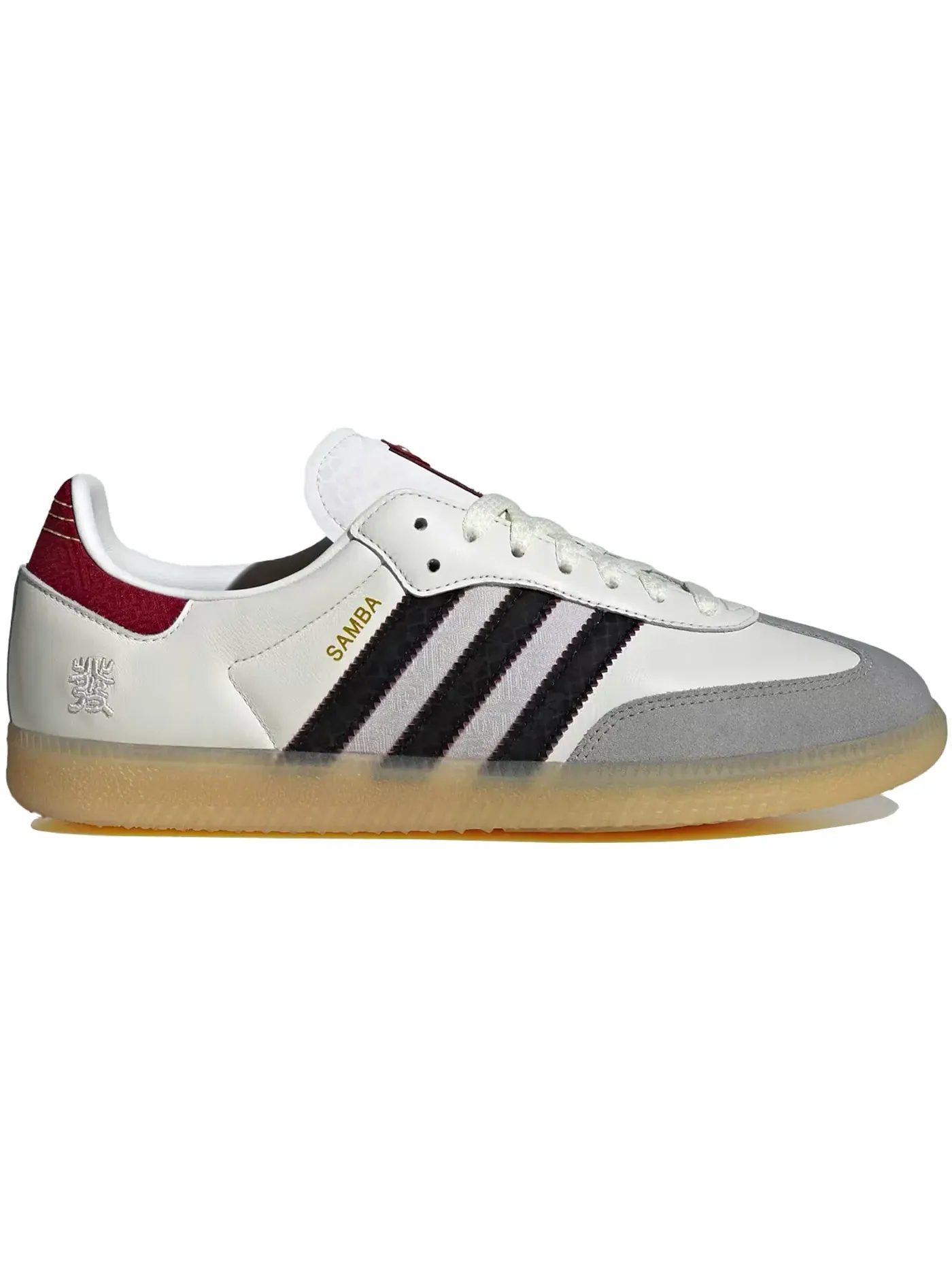 Мужские кроссовки Lifestyle Adidas Samba OG — изображение 1 из 1, белый/черный