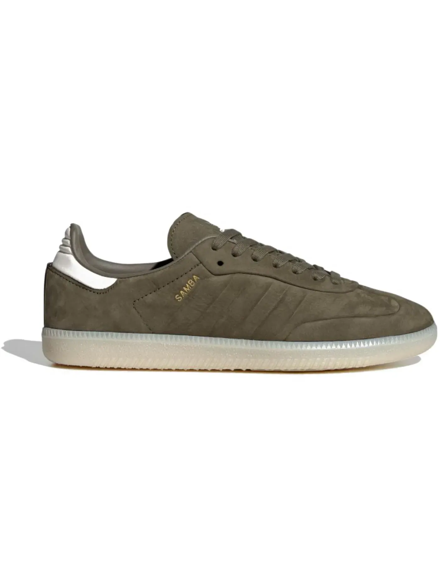 Мужские кроссовки Lifestyle Adidas Samba — изображение 1 из 1, оливковый/белый
