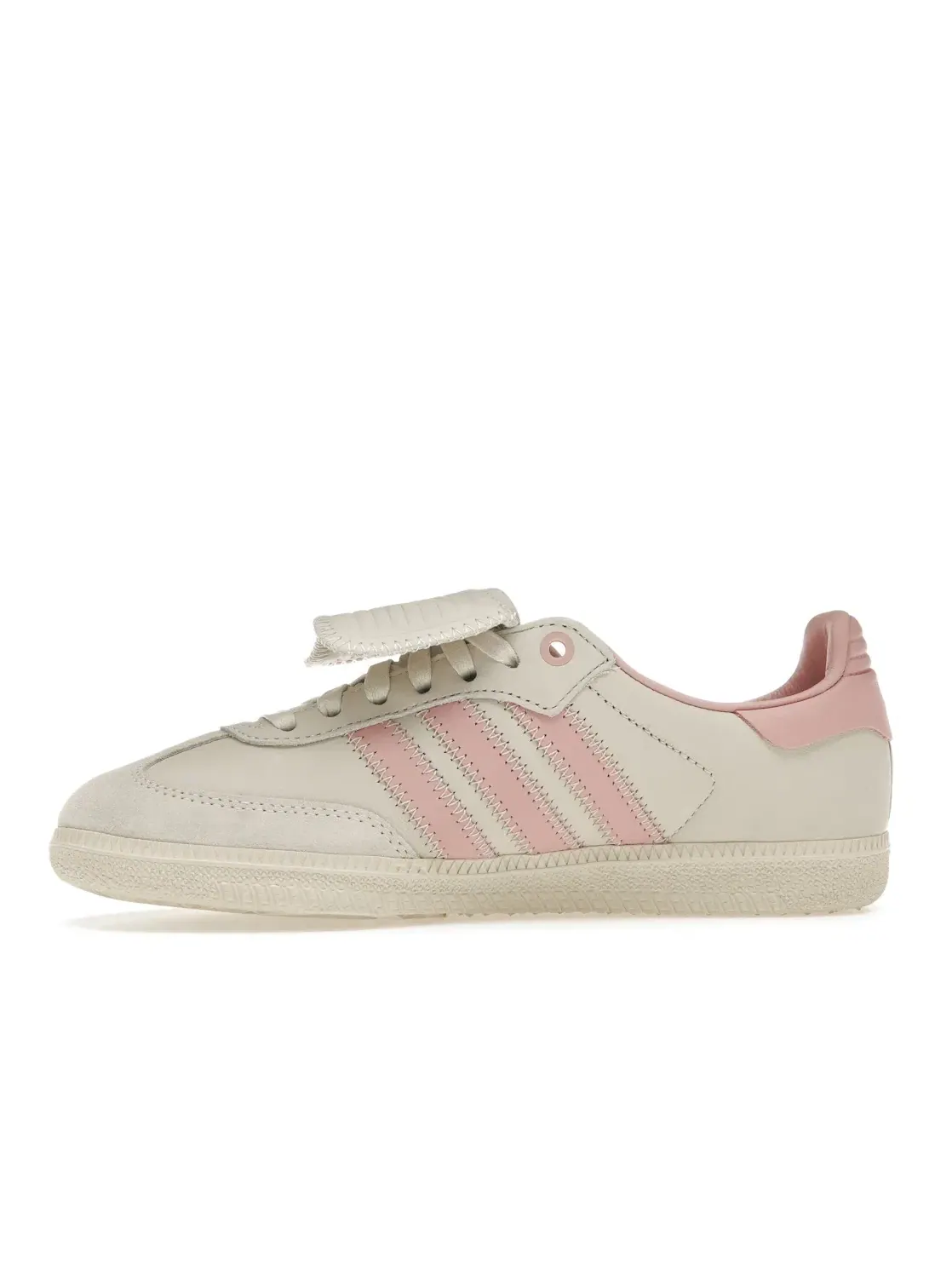 Мужские кроссовки с замшевым носком Adidas Samba, Aluminium/Aluminium/Wonder Mauve — изображение 3 из 4