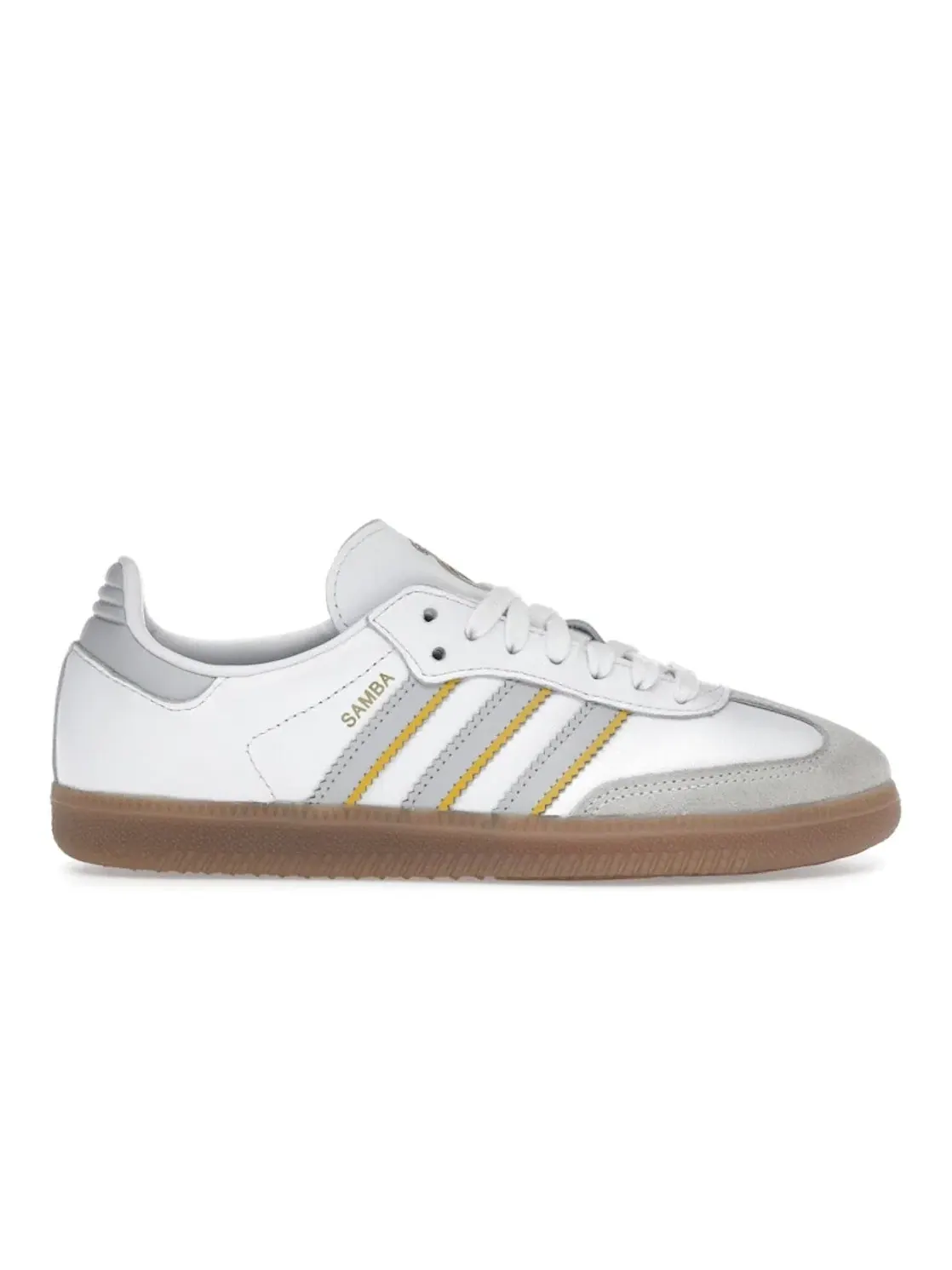 Мужские кроссовки Lifestyle Adidas Samba — изображение 1 из 4, белый/светлый серый
