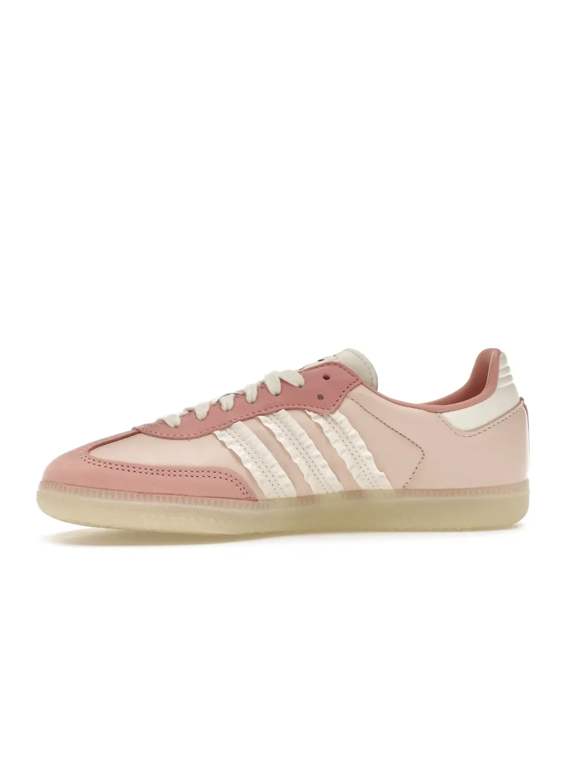 Женские кроссовки с оборками Samba Adidas — изображение 3 из 4, голубой/белый